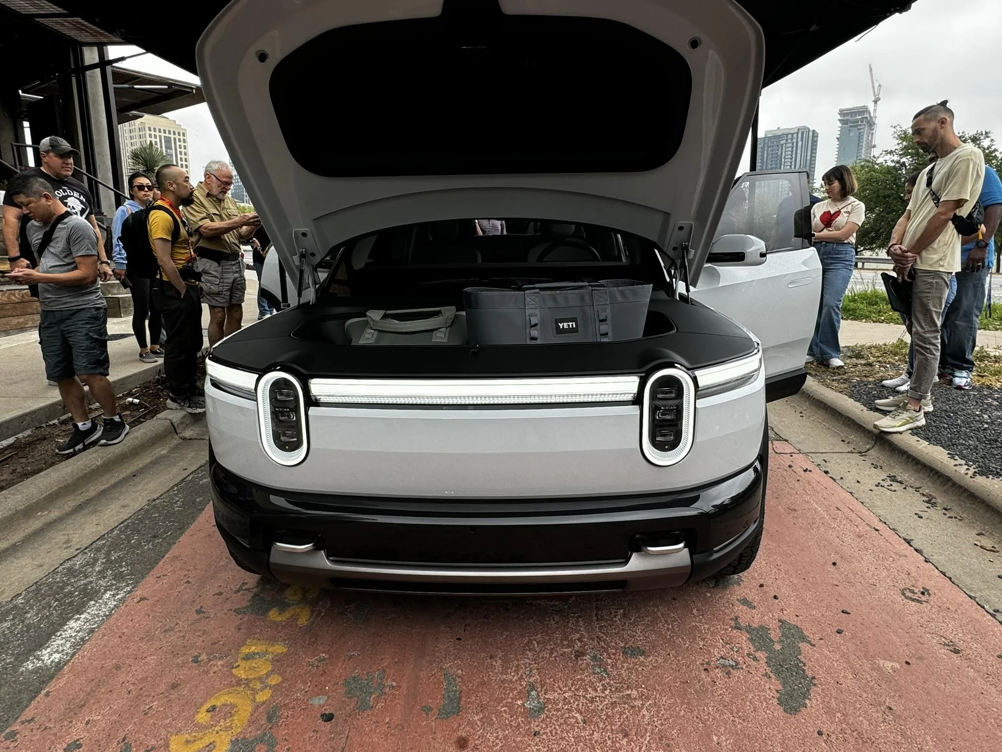 Rivian R1T R1S [Updated w/ pics] R2 available for viewing in Austin TX @ Yeti Coolers -- today and tomorrow (3/15) IMG_0662