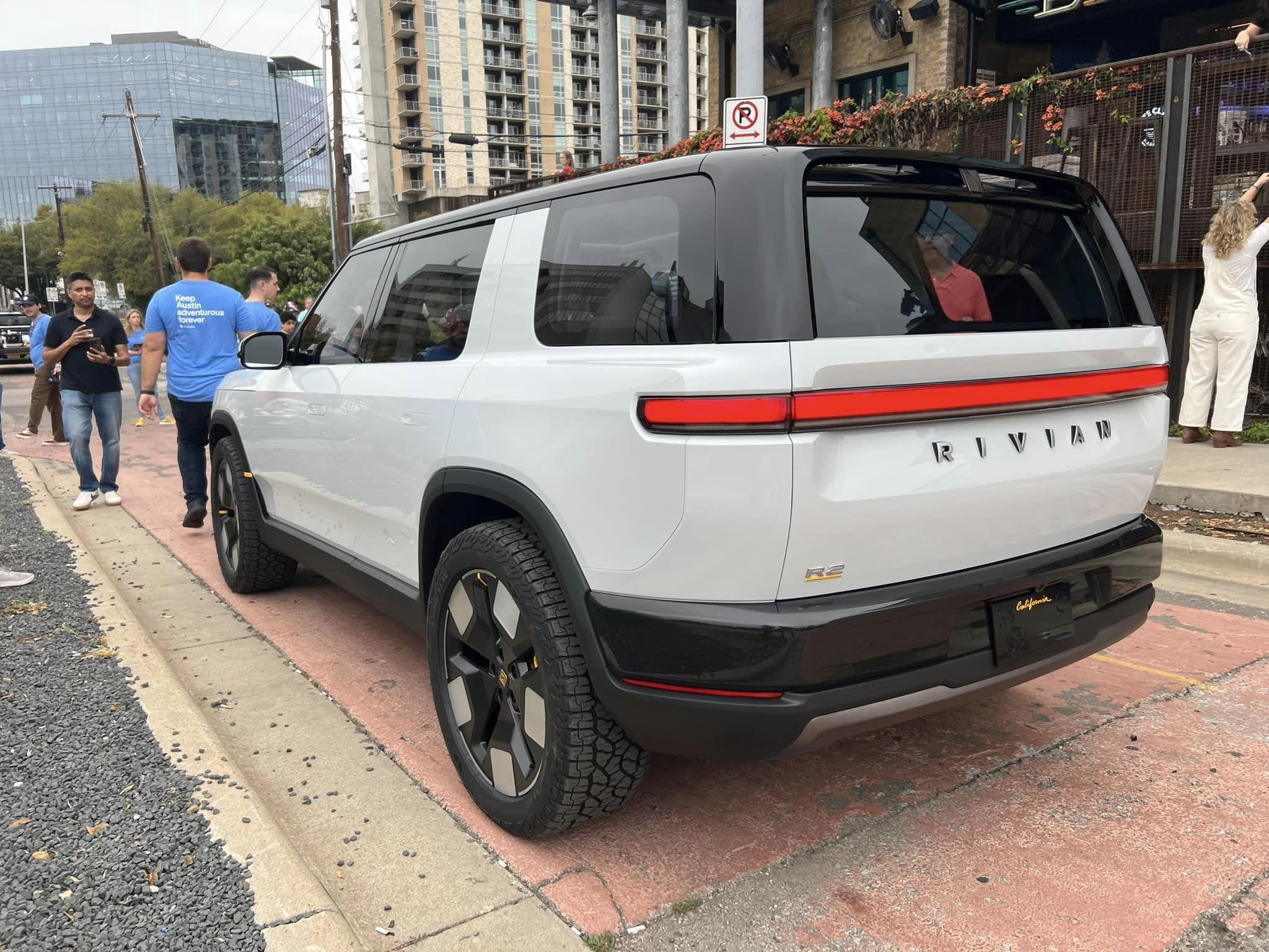 Rivian R1T R1S R2 Videos & photos from Austin public showing 432299937_10229674650582936_743391486469266528_n