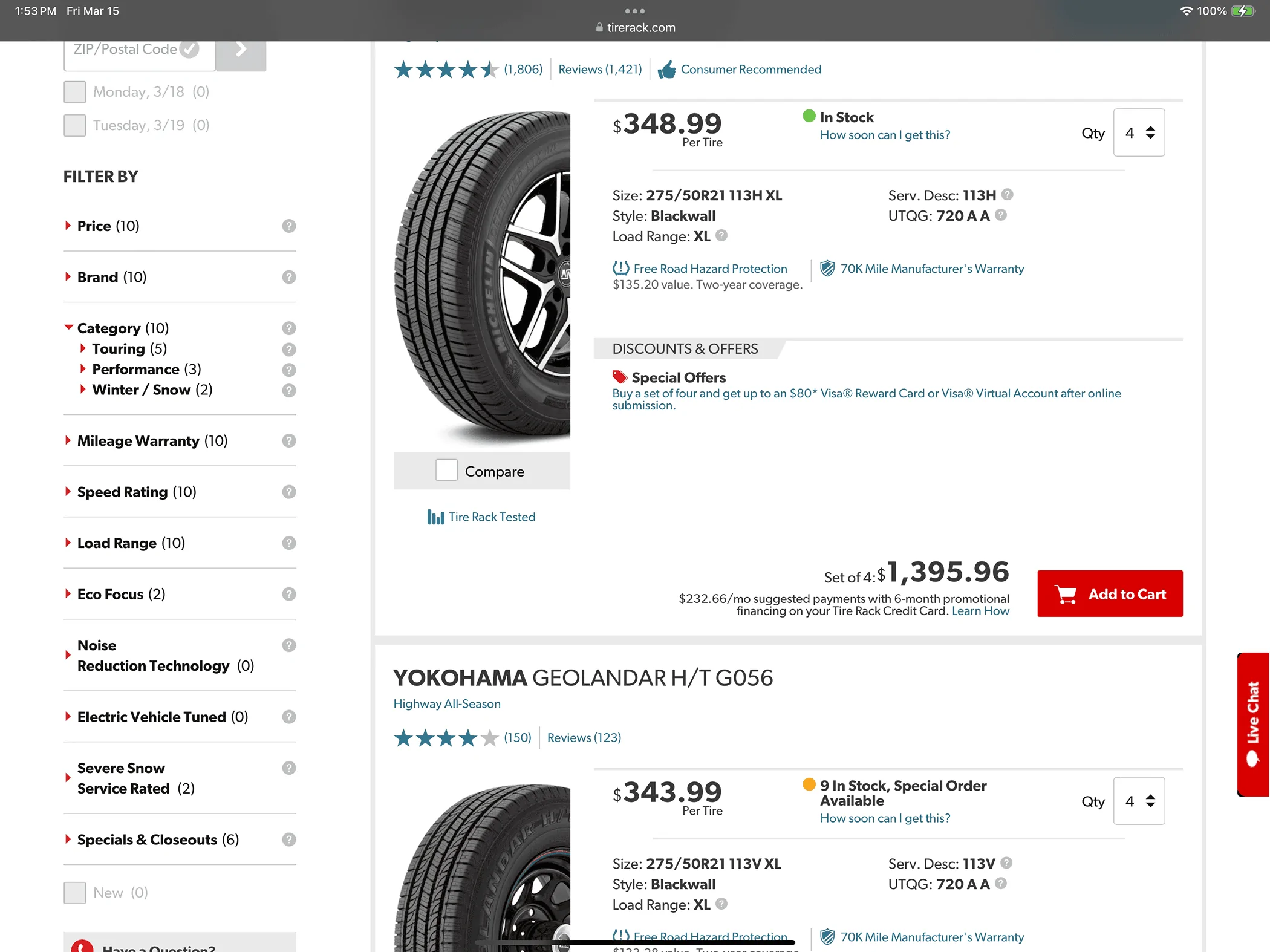 Rivian R1T R1S R2 Tire Size = 275/50R21 IMG_0114