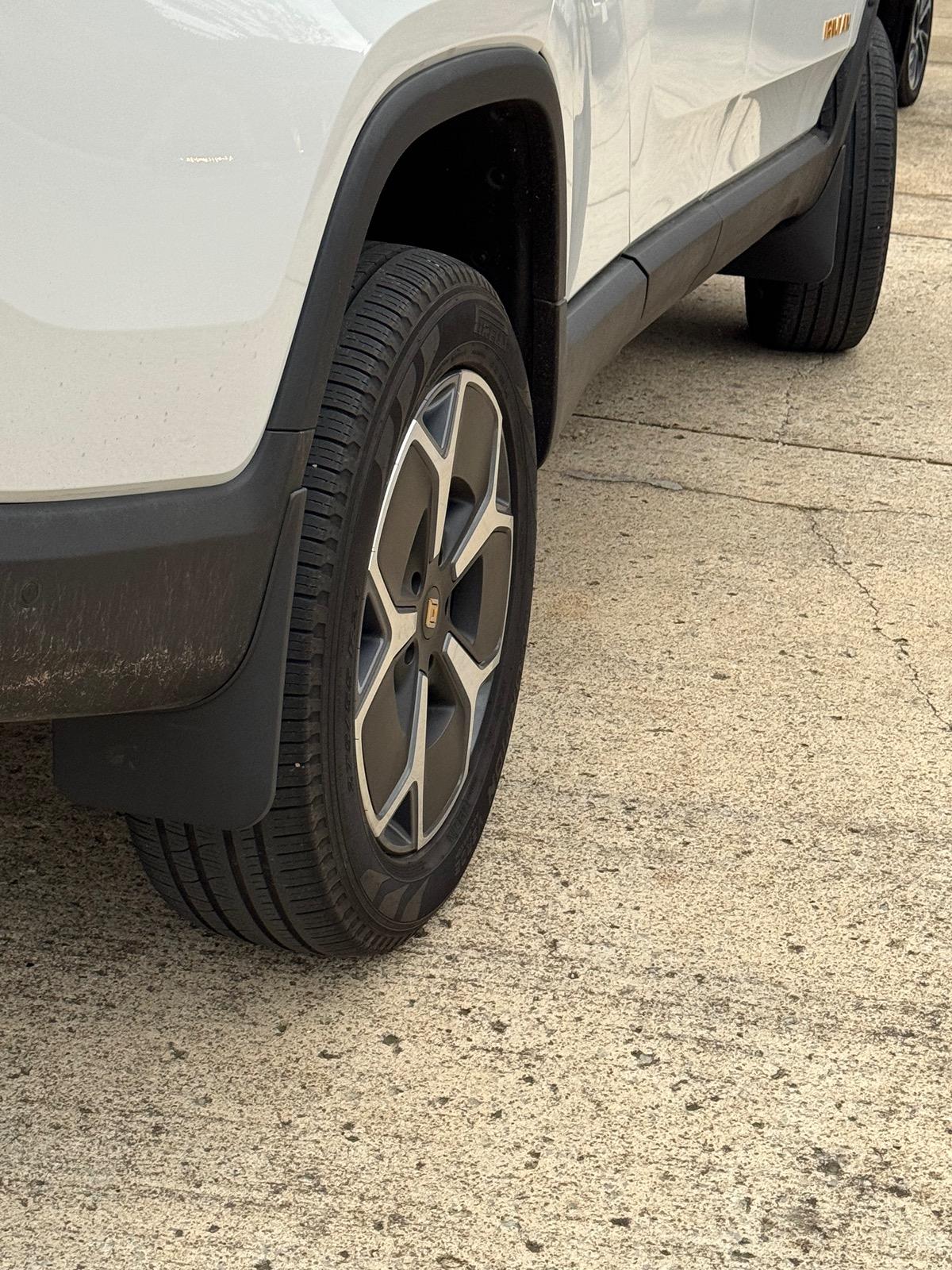 Rivian R1T R1S BestEvMod Mud Flaps for R1T Available Now IMG_3394