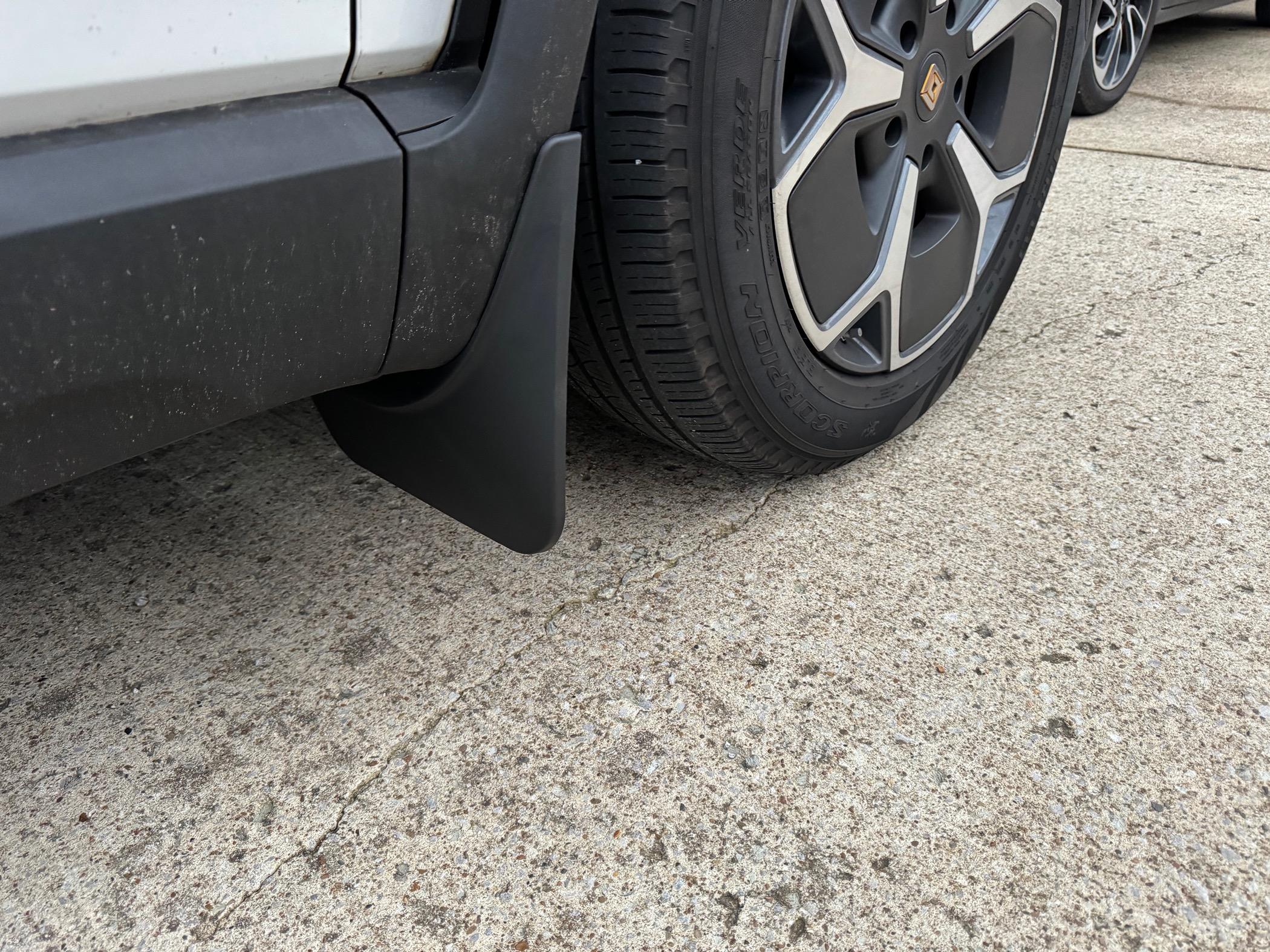 Rivian R1T R1S BestEvMod Mud Flaps for R1T Available Now IMG_3398