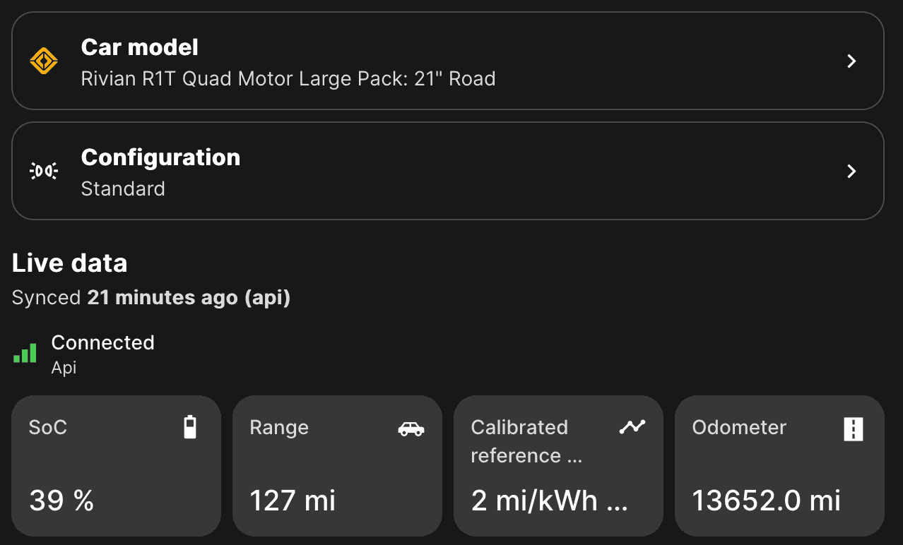 Rivian R1T R1S Rivian ABRP integration working (if you're motivated ?) 1710552002195-mc