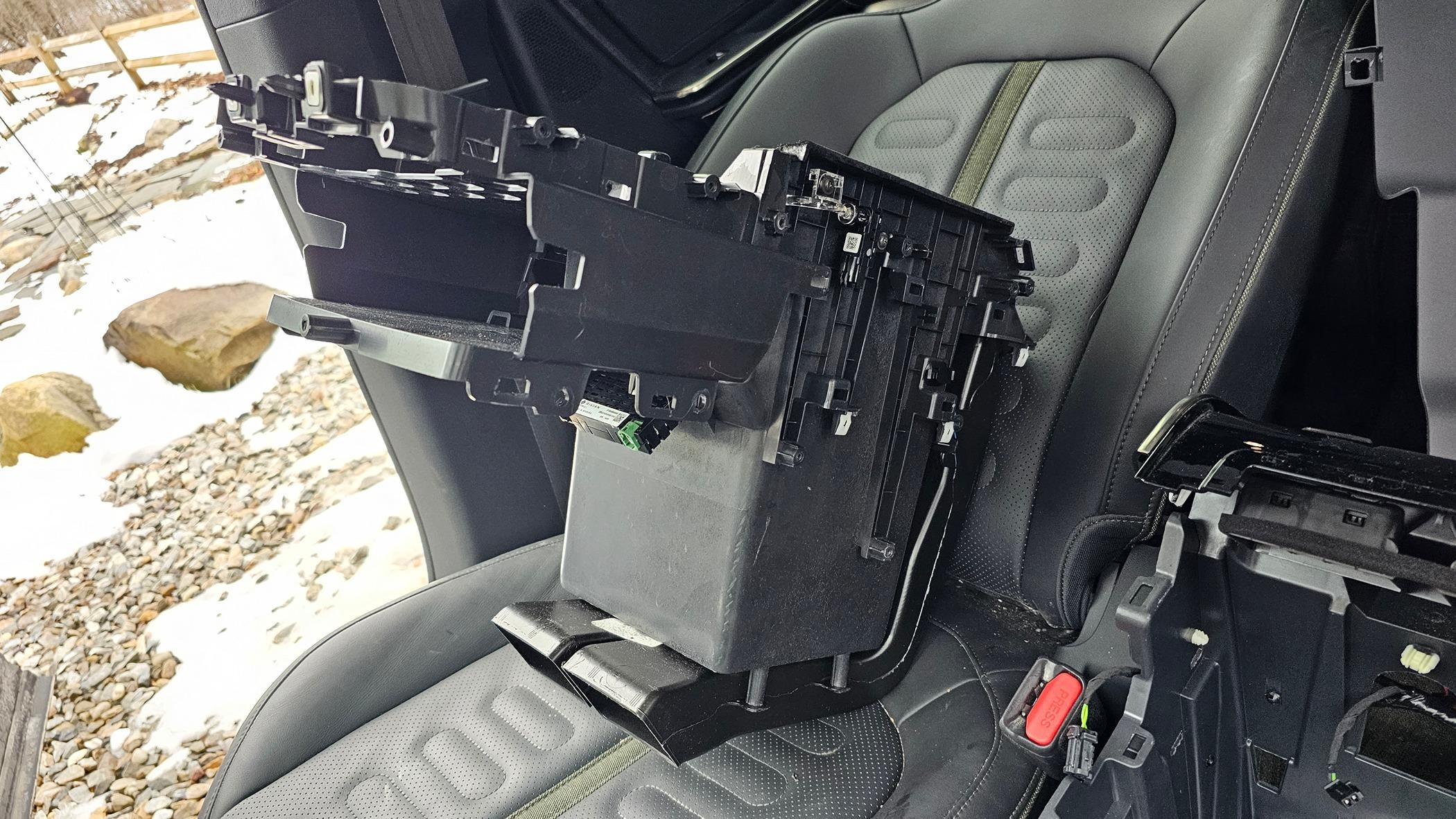 Rivian R1T R1S Center console disassembly? Anyone? 20240315_140223