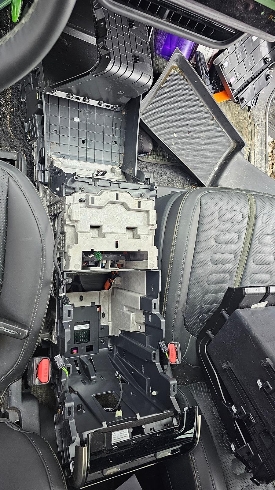 Rivian R1T R1S Center console disassembly? Anyone? 20240315_140211