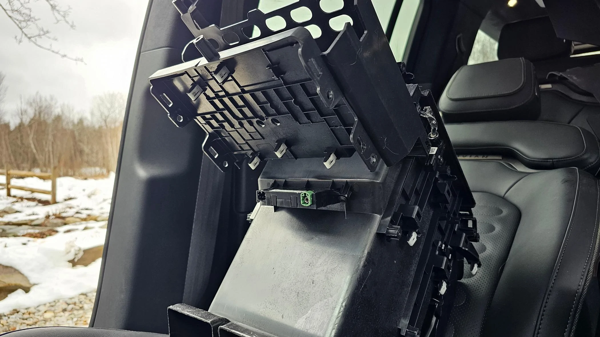 Rivian R1T R1S Center console disassembly? Anyone? 20240315_140228