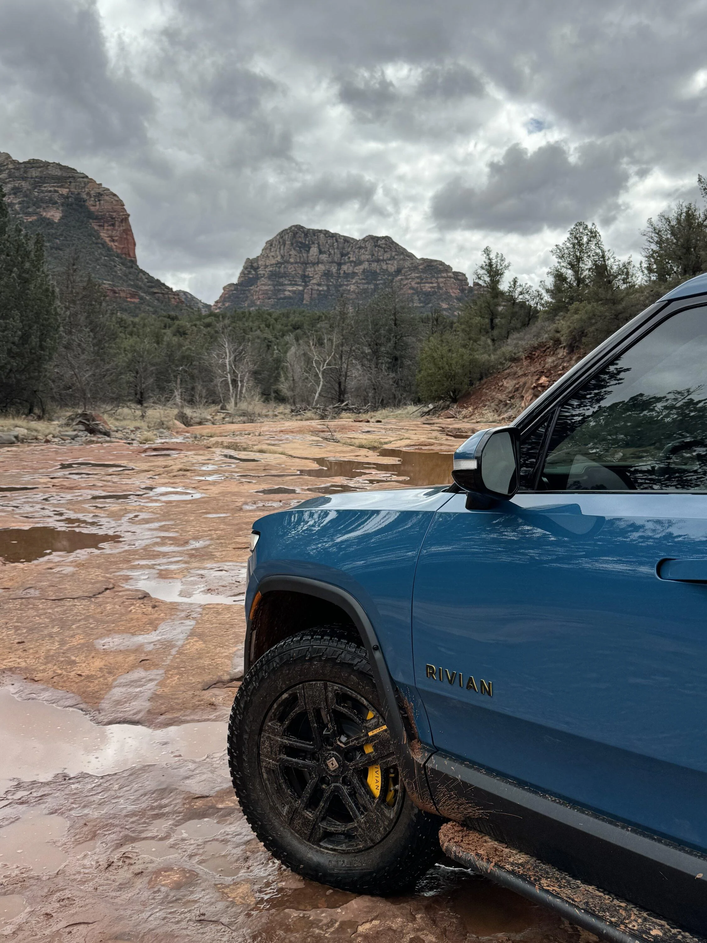 Rivian R1T R1S 3/2024 Sedona - Soldier’s Pass and Vultee Arch Trails in R1T IMG_1627