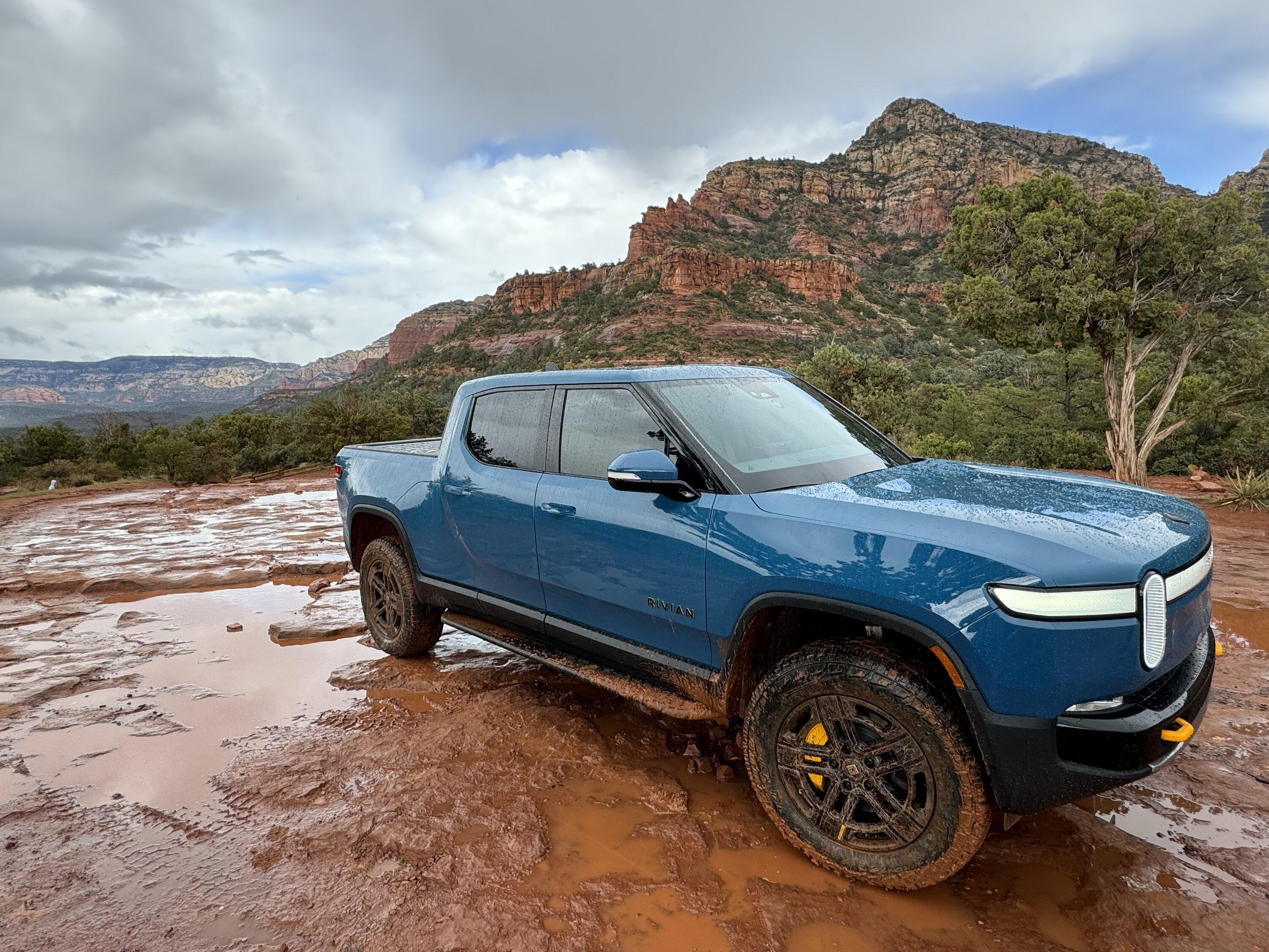Rivian R1T R1S 3/2024 Sedona - Soldier’s Pass and Vultee Arch Trails in R1T IMG_1648