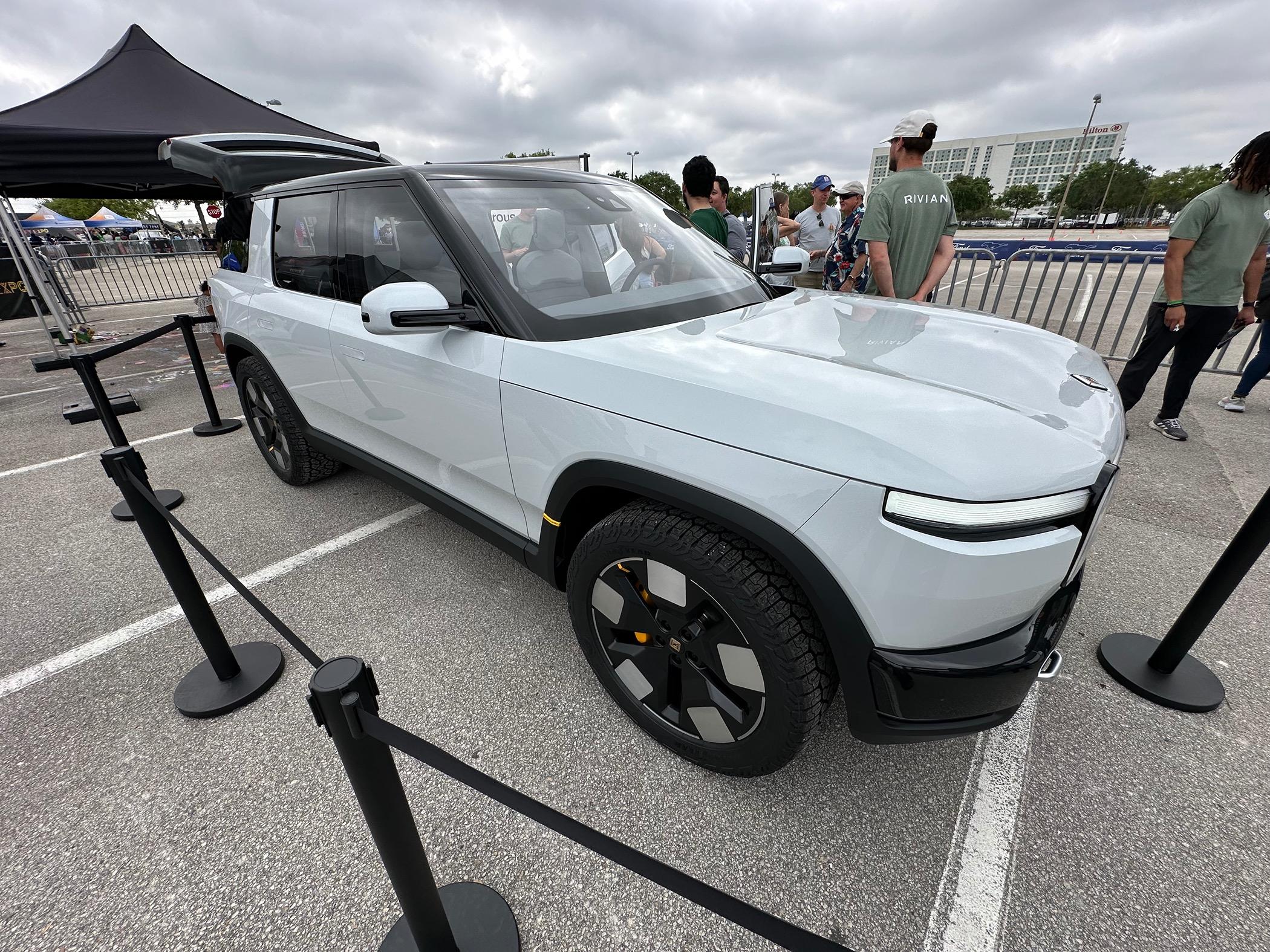 Rivian R1T R1S My First Time Seeing The Rivian R2 @ Electrify Expo Orlando! Including Pictures!! IMG_9266