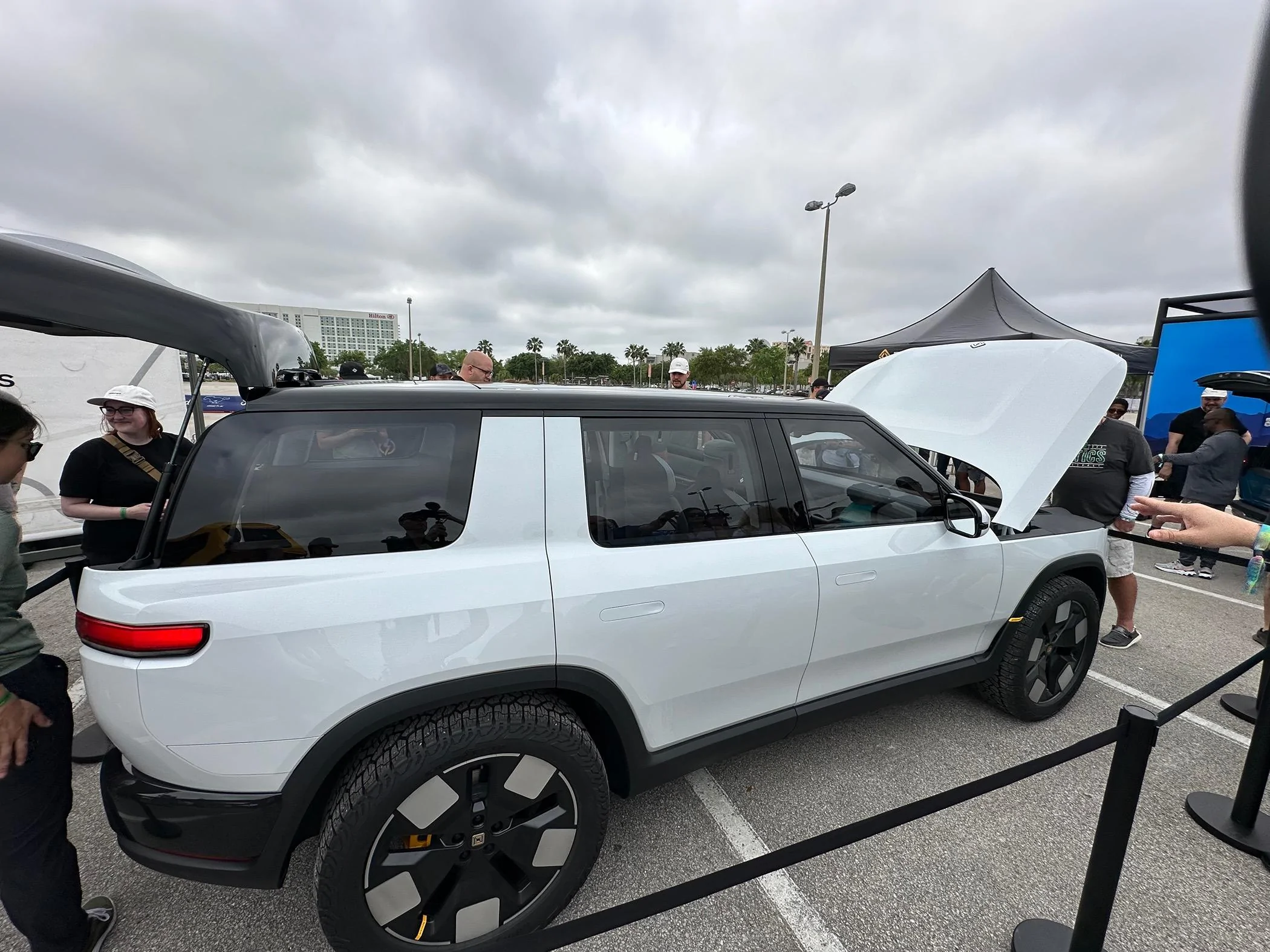 Rivian R1T R1S My First Time Seeing The Rivian R2 @ Electrify Expo Orlando! Including Pictures!! IMG_9227