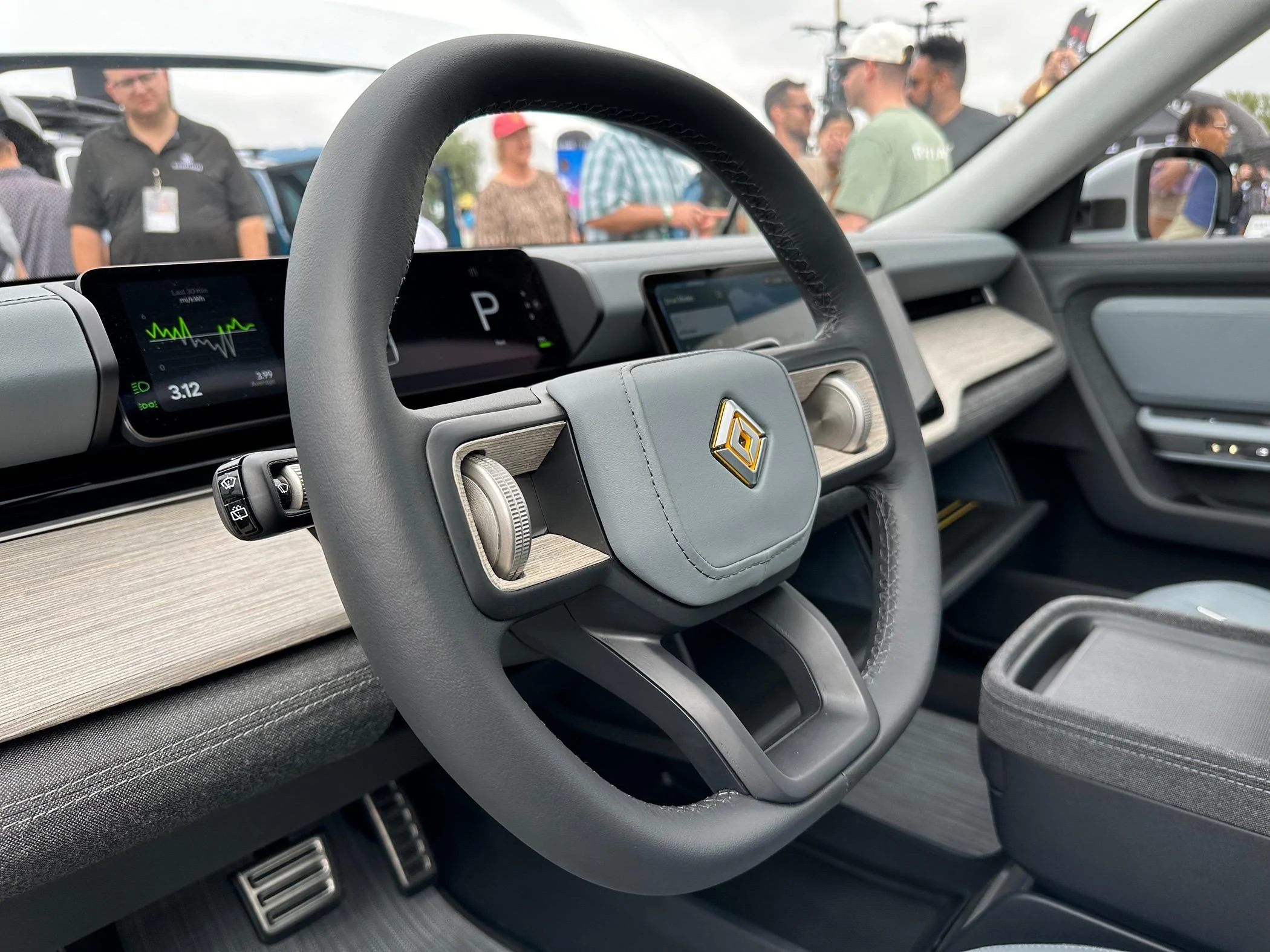 Rivian R1T R1S My First Time Seeing The Rivian R2 @ Electrify Expo Orlando! Including Pictures!! IMG_9234