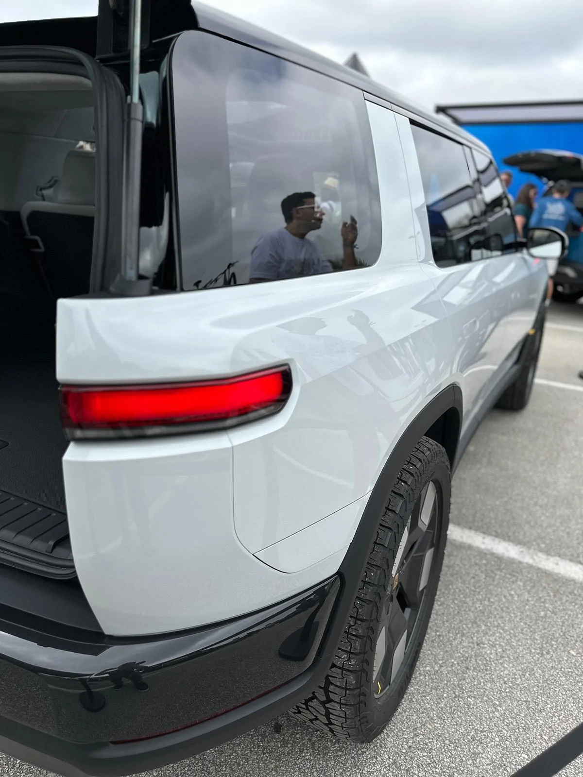 Rivian R1T R1S My First Time Seeing The Rivian R2 @ Electrify Expo Orlando! Including Pictures!! IMG_9258