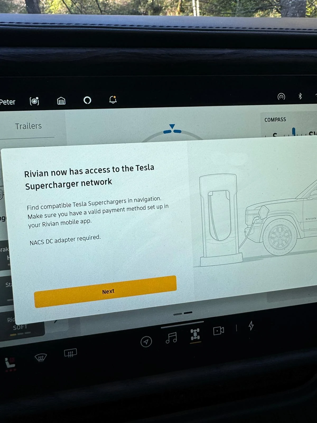 Rivian R1T R1S Tesla Supercharging (NACS Charging) Now Available in Rivian App! Step By Step Instructions IMG_7425
