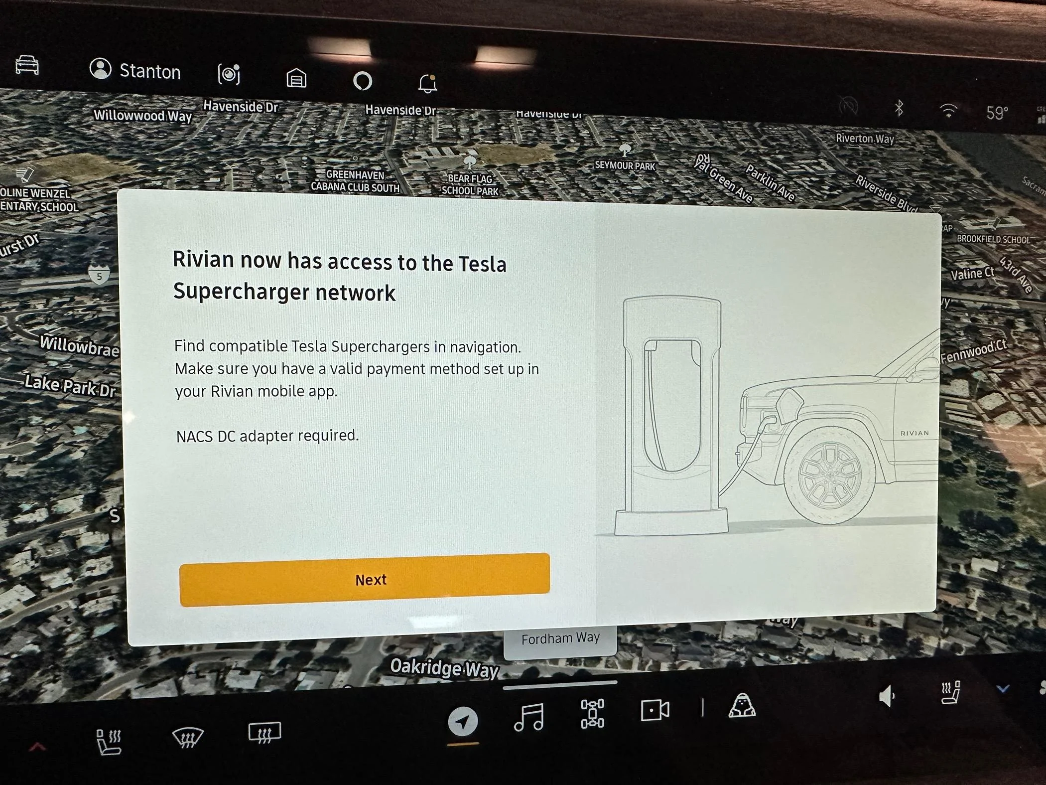 Rivian R1T R1S Tesla Supercharging (NACS Charging) Now Available in Rivian App! Step By Step Instructions IMG_1177