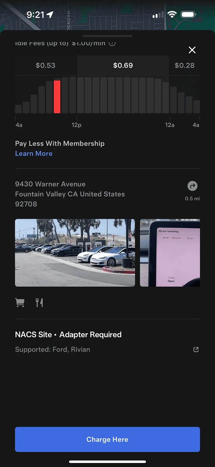 Rivian R1T R1S Tesla Supercharging (NACS Charging) Now Available in Rivian App! Step By Step Instructions IMG_9862