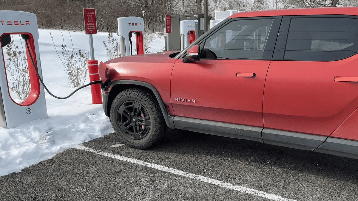 Rivian R1T R1S Article: How do I get free Rivian-approved NACS DC adapter? Shipping in April! 1710779966452-pq