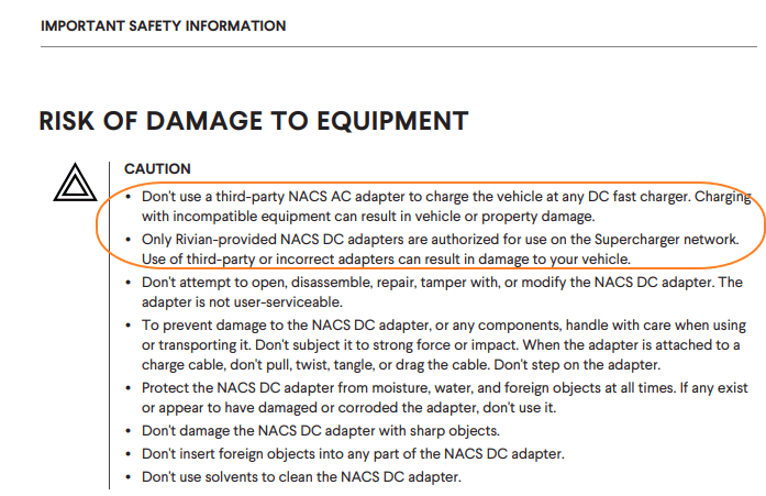 Rivian R1T R1S Article: How do I get free Rivian-approved NACS DC adapter? Shipping in April! 1710786071210-6e