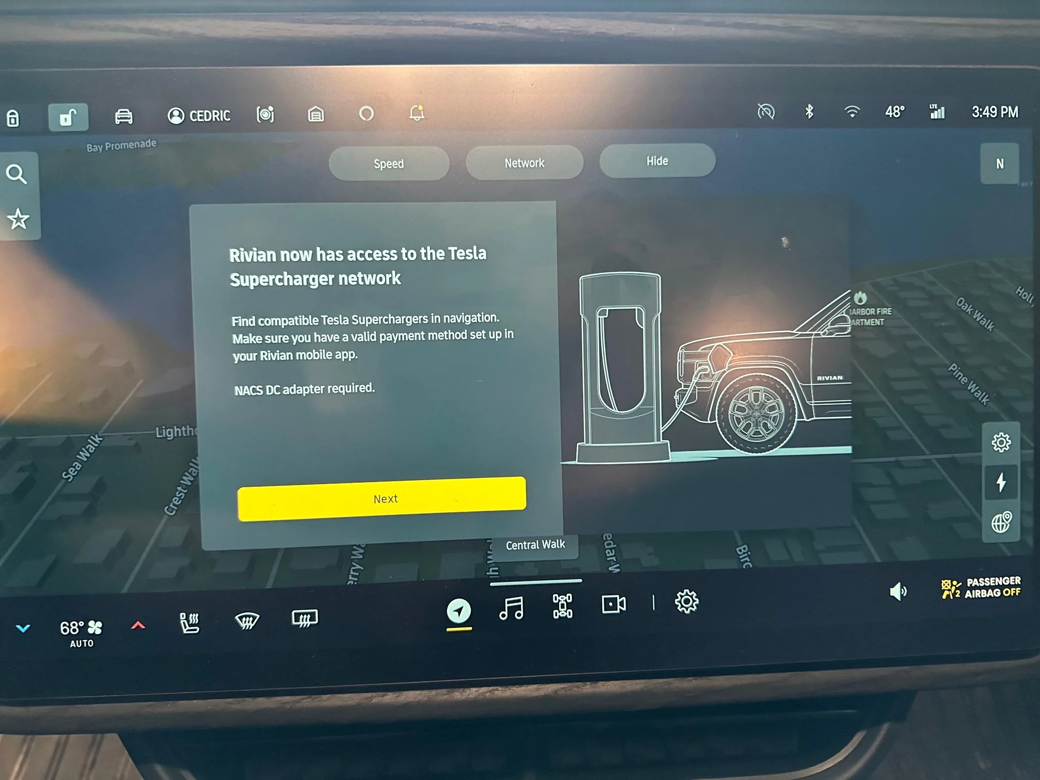 Rivian R1T R1S Tesla Supercharging (NACS Charging) Now Available in Rivian App! Step By Step Instructions E8B2838A-8B00-4CFC-A003-5DEEDFB3E410