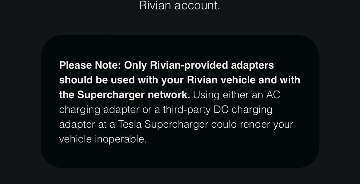 Rivian R1T R1S Anyone get their Tesla Adapter yet? IMG_9281