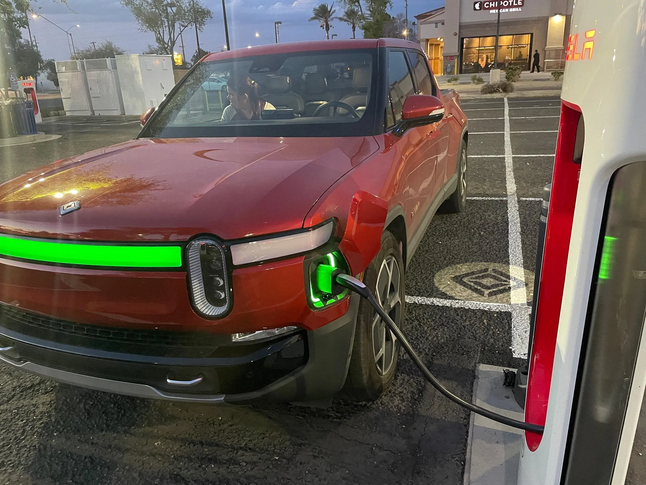 Rivian R1T R1S Tesla Supercharging (NACS Charging) Now Available in Rivian App! Step By Step Instructions IMG_0829