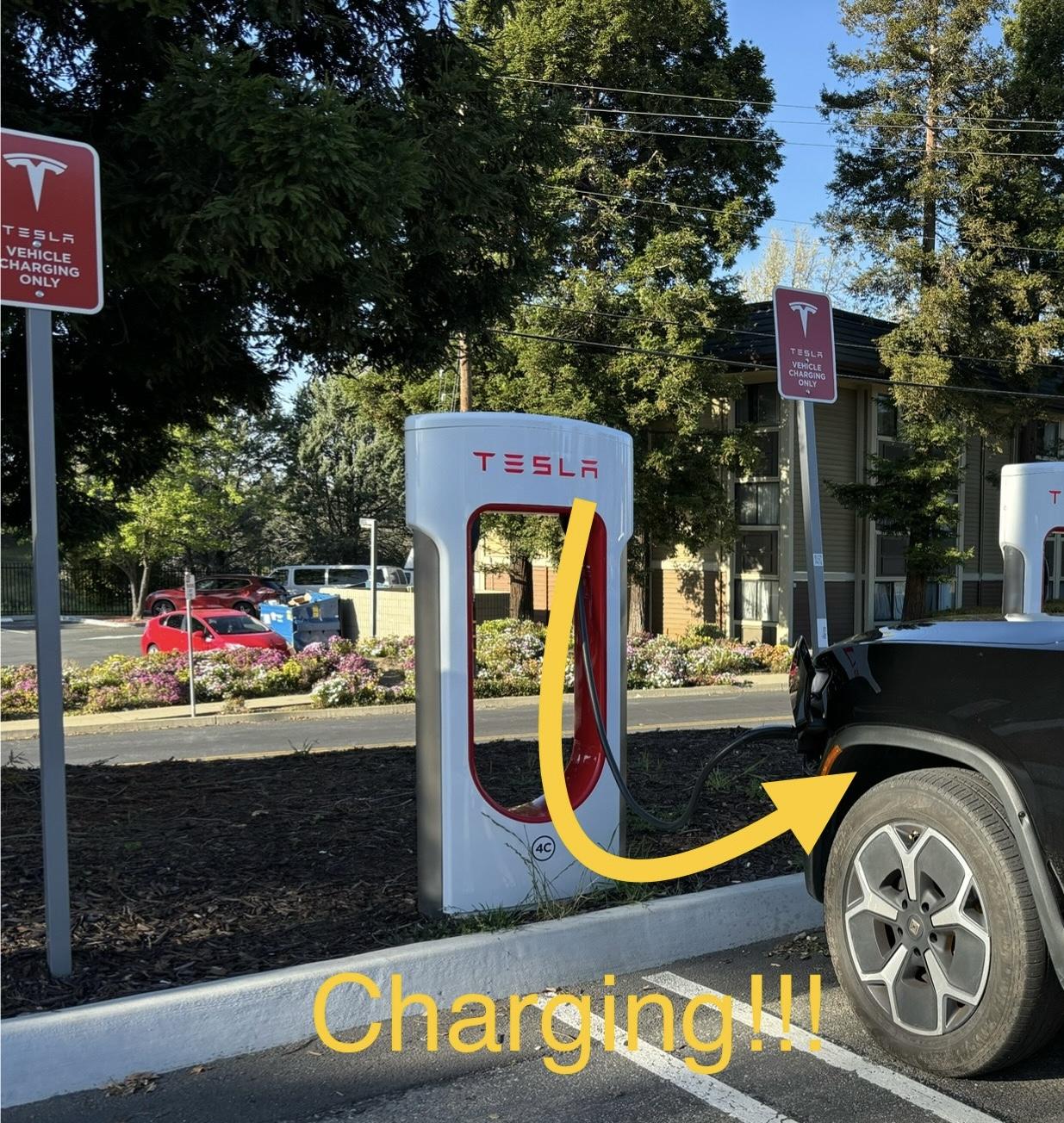 Rivian R1T R1S Tesla Supercharging (NACS Charging) Now Available in Rivian App! Step By Step Instructions 1710817879097-8v