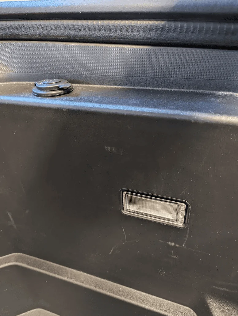 Rivian R1T R1S Tutorial / DIY Guide - Installing 12v Outlet in Frunk 1710889047431-r