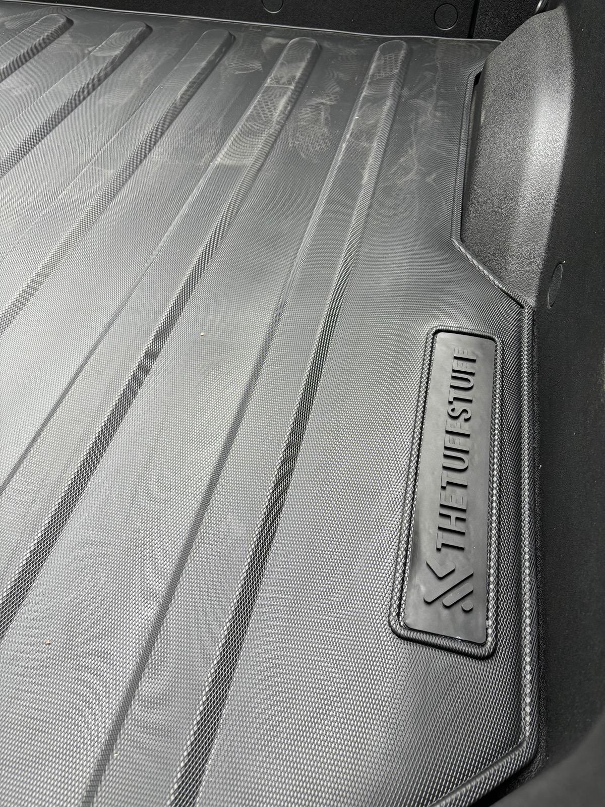 Rivian R1T R1S Tuff Shed Bed Mat installed IMG_2724