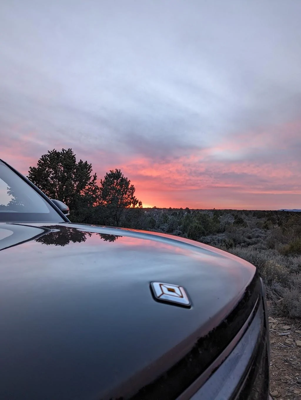 Rivian R1T R1S R1T Rally Mode - Zion - Vegas - 1,605 Mile Trip - 886 kWh - $312 sunset
