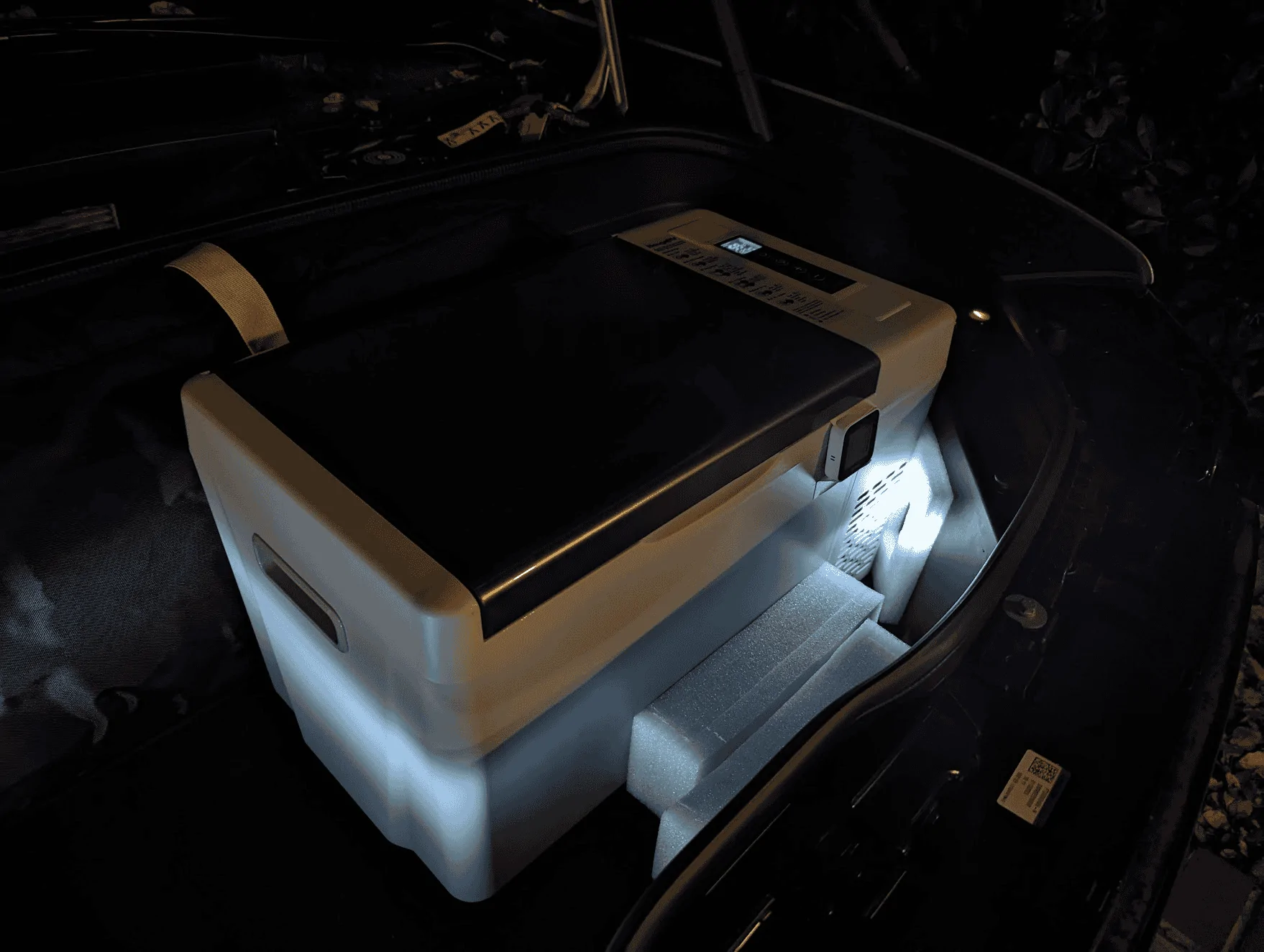 Rivian R1T R1S Tutorial / DIY Guide - Installing 12v Outlet in Frunk 1710904861889-ol