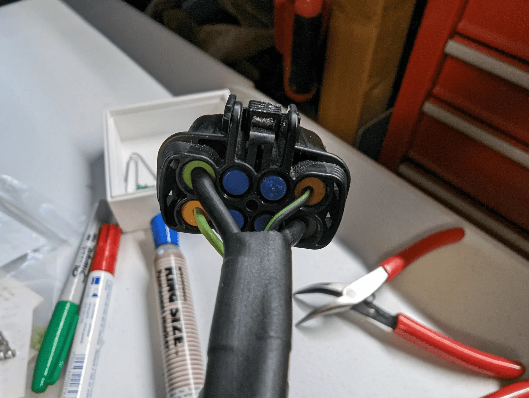 Rivian R1T R1S Tutorial / DIY Guide - Installing 12v Outlet in Frunk 1710905292662-cv