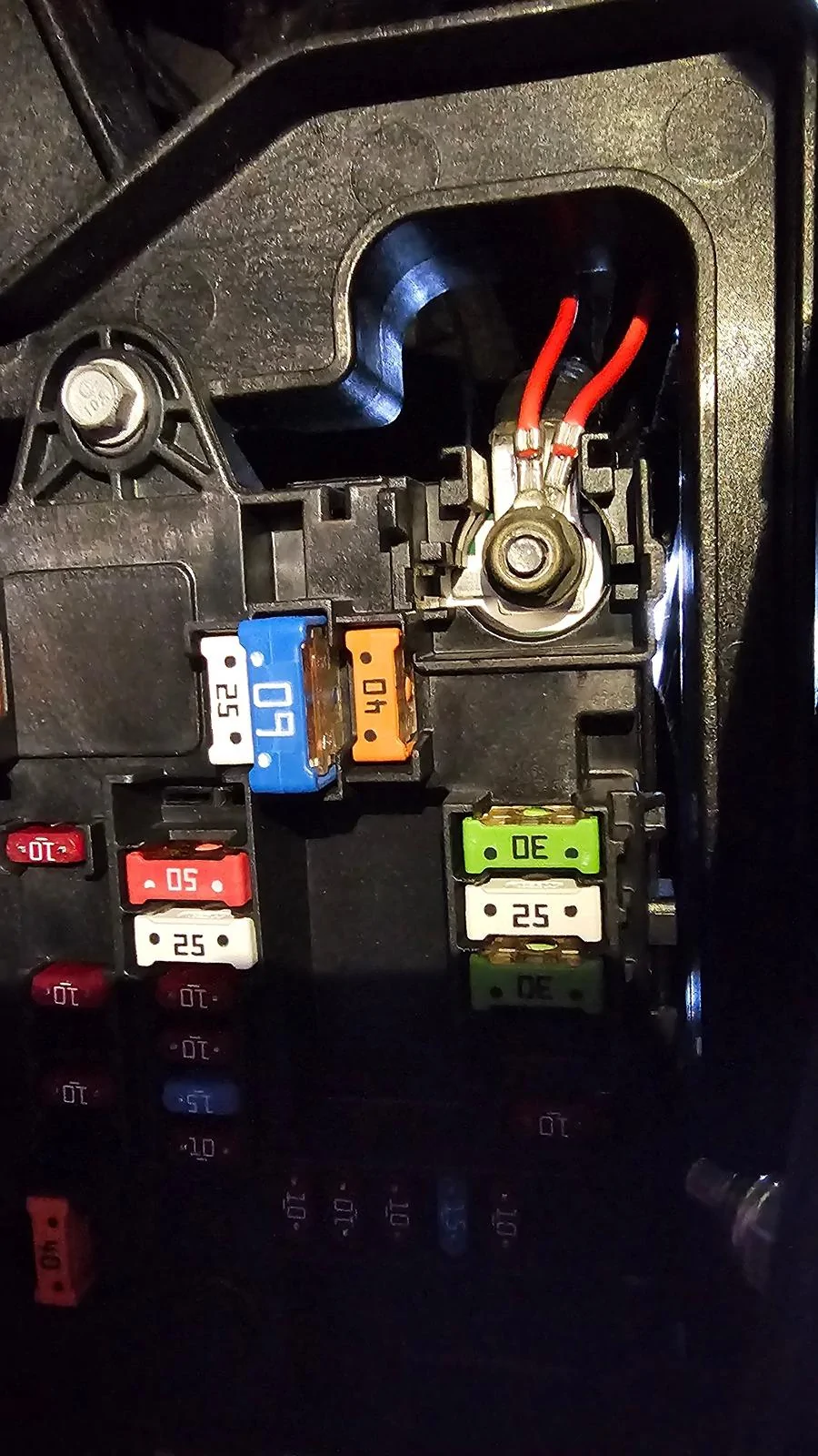 Rivian R1T R1S DIY: How To Add Interior 12v/USB-C (and interior high-current 12v loads) 20240318_150852