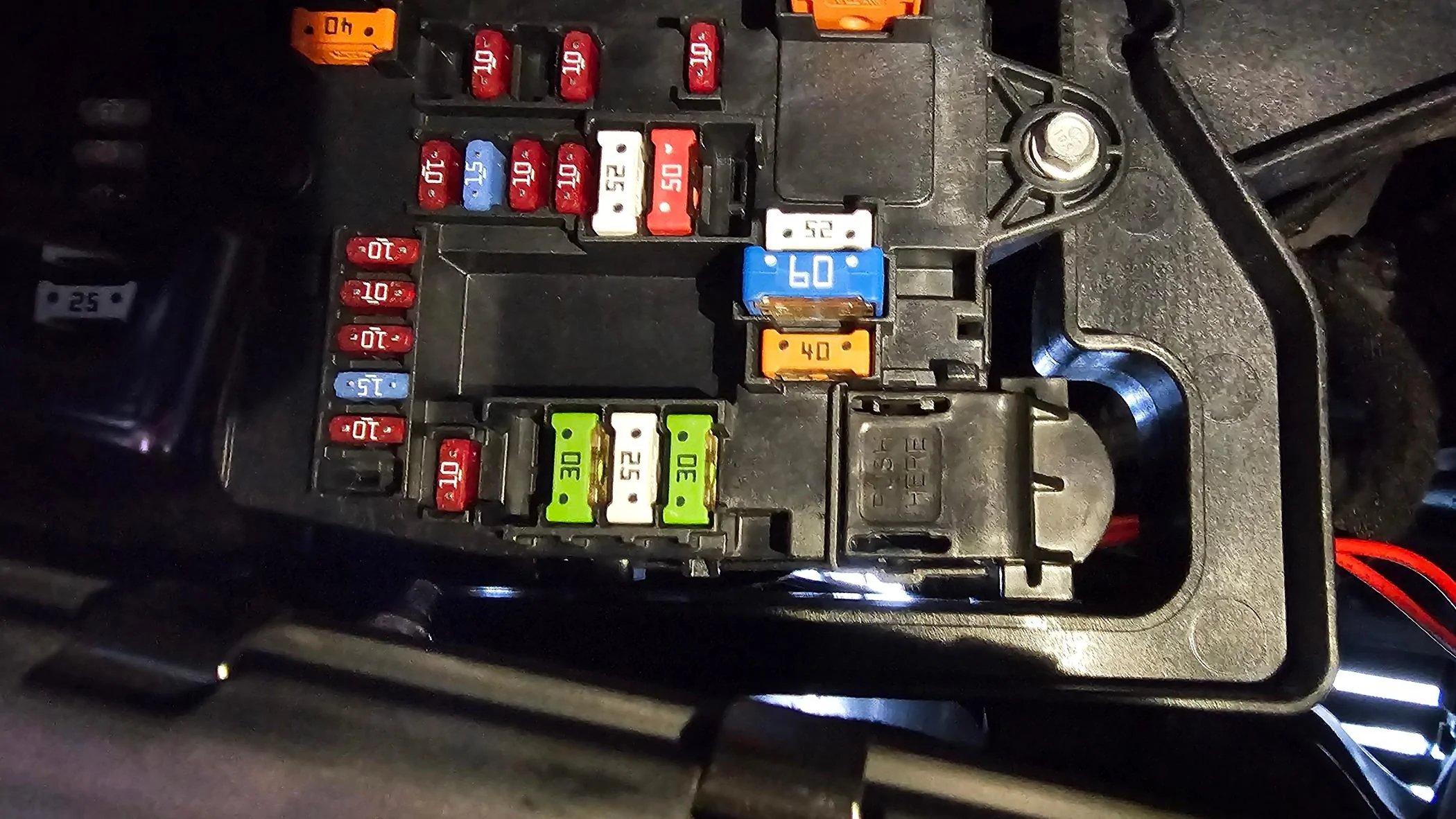 Rivian R1T R1S DIY: How To Add Interior 12v/USB-C (and interior high-current 12v loads) 20240318_151008