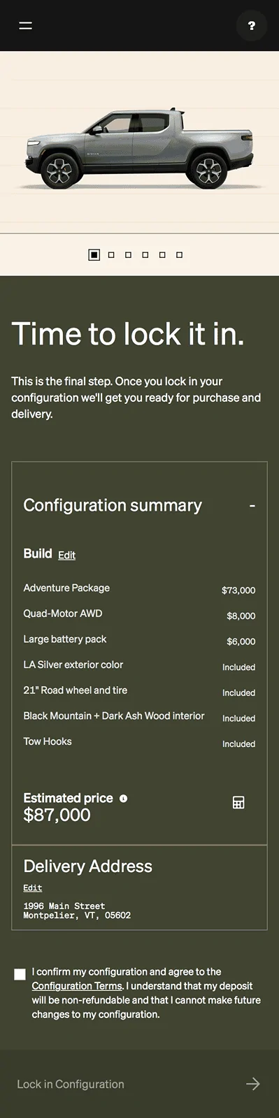 Rivian R1T R1S Demo Rivians Now for Sale imag