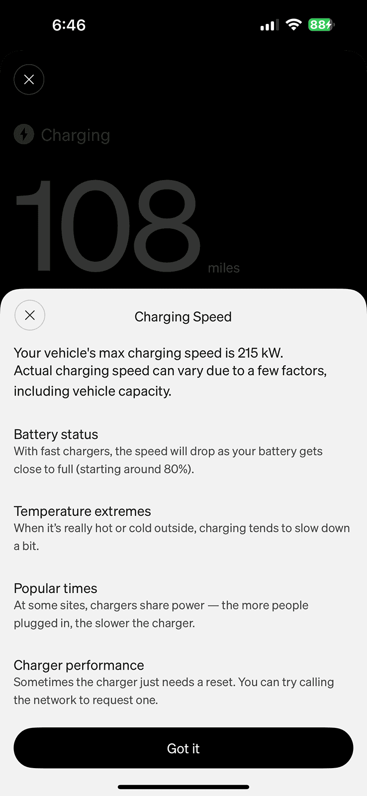 Rivian R1T R1S Video: Tesla supercharging pricing / cost shows on both R1 screens while charging IMG_5045