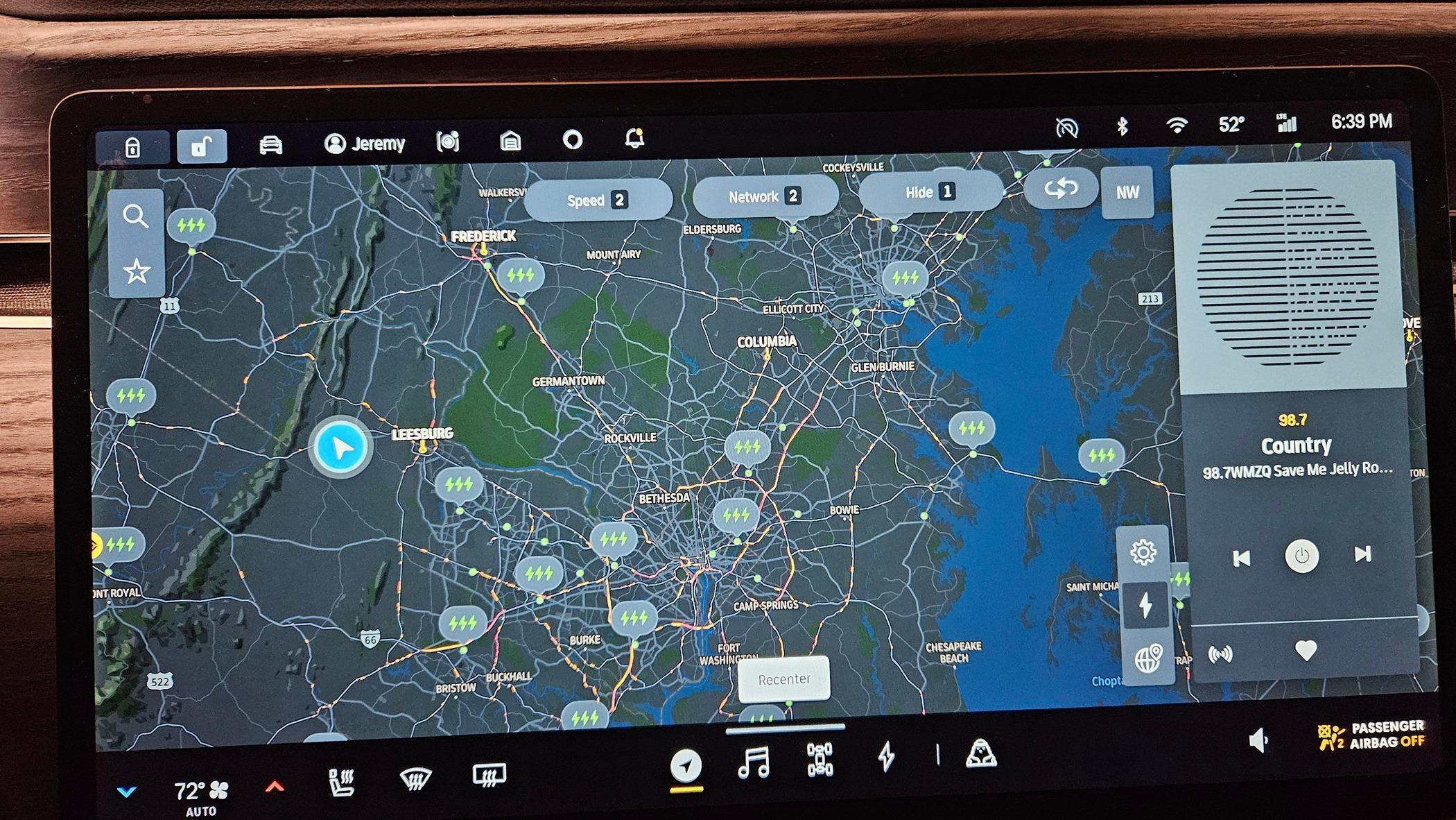 Rivian R1T R1S I feel like the maps and traffic are getting better... 1000013976