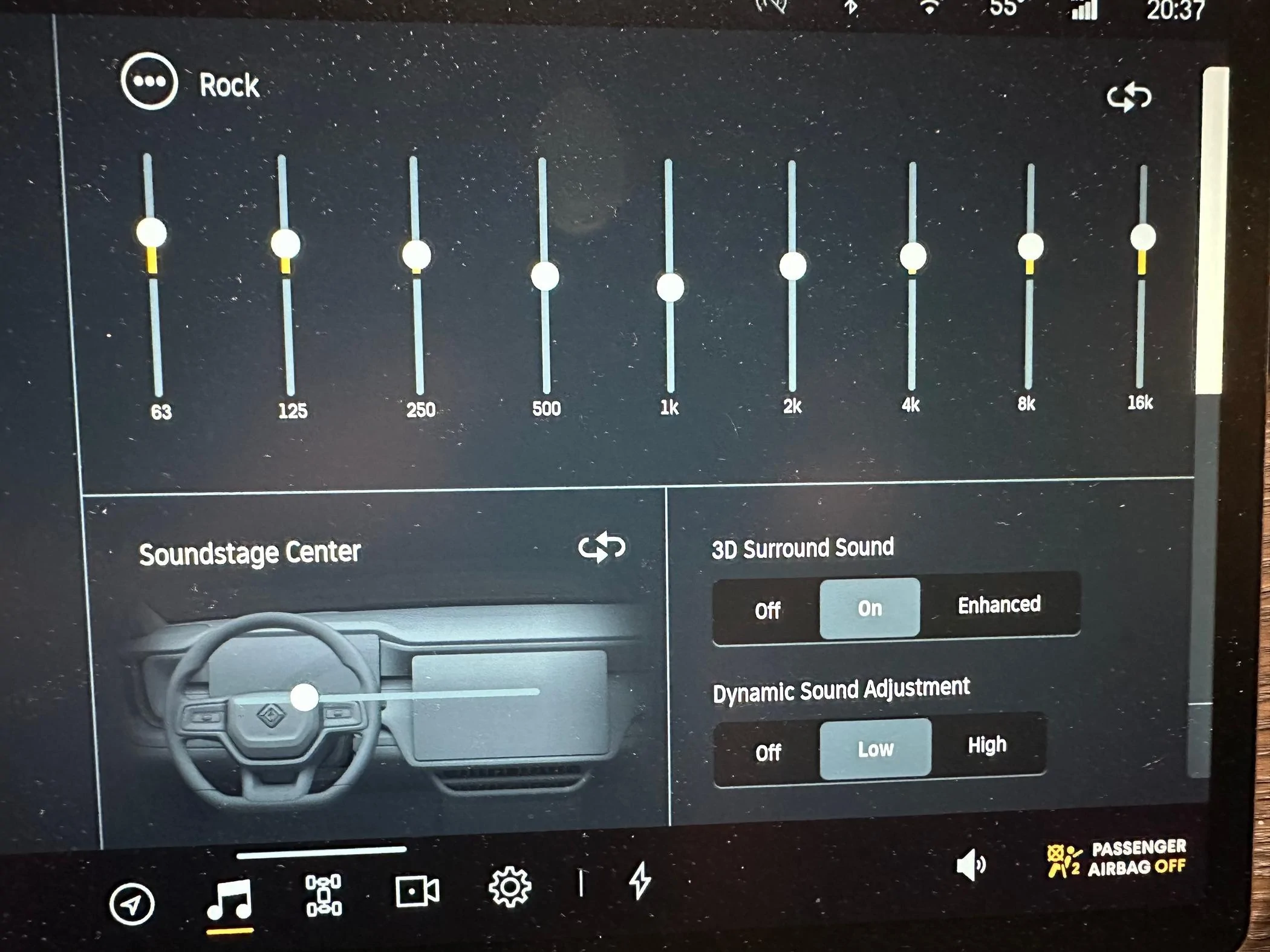 Rivian R1T R1S How to Improve a Rivian R1T's Meridian Sound System w/ Simple EQ Changes (Equipment Measured Tests & Results) + Comparison to Elevation System IMG_6879