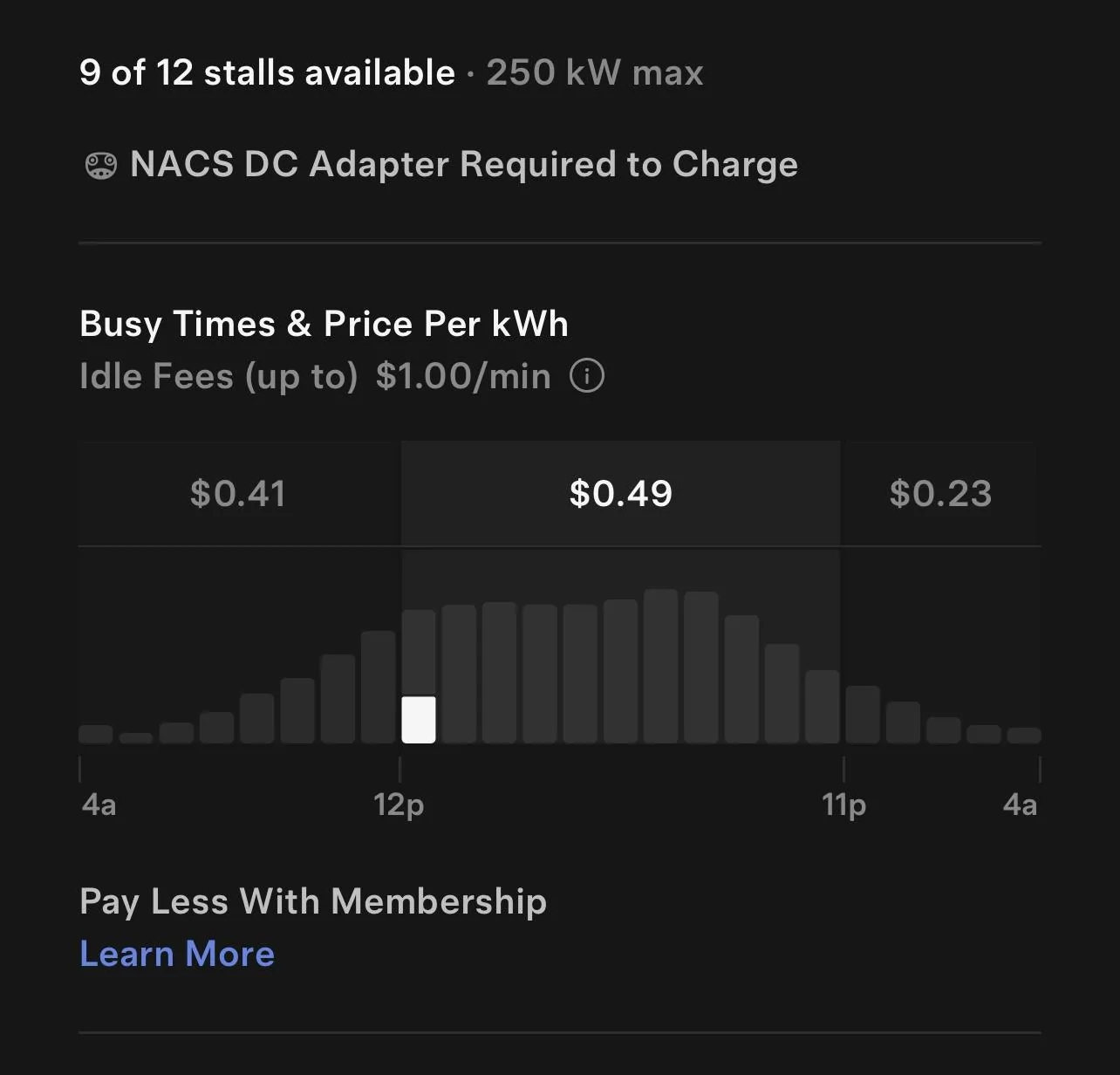 Rivian R1T R1S Supercharger pricing difference between Rivian app and Tesla app? IMG_9244