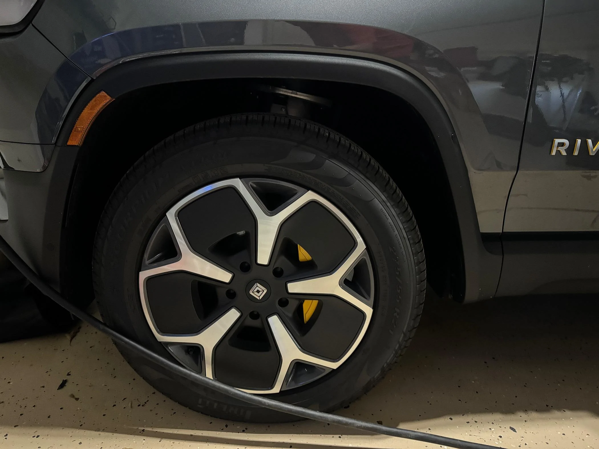 Rivian R1T R1S 20" Nitto Recon Grappler AT tires 25% more efficient than Pirelli OEM AT! The holy grail! IMG_1546