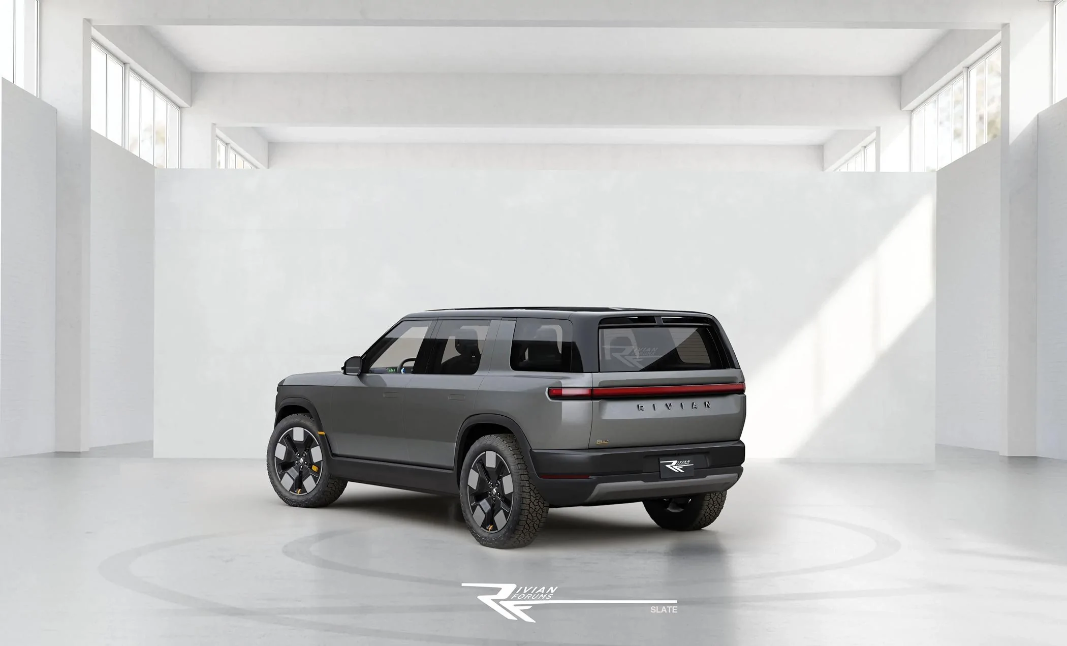 Rivian R1T R1S R2 in Teal, Evergreen, Slate ? R2- Rear Slat