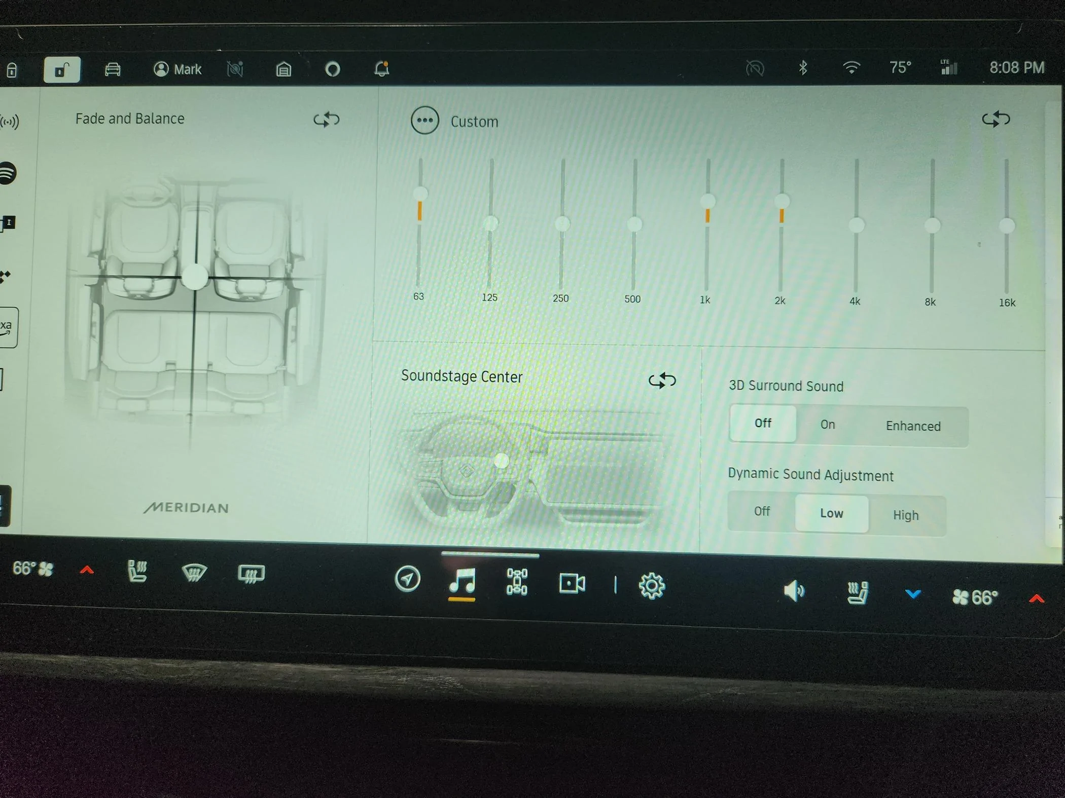 Rivian R1T R1S How to Improve a Rivian R1T's Meridian Sound System w/ Simple EQ Changes (Equipment Measured Tests & Results) + Comparison to Elevation System 20240325_200850