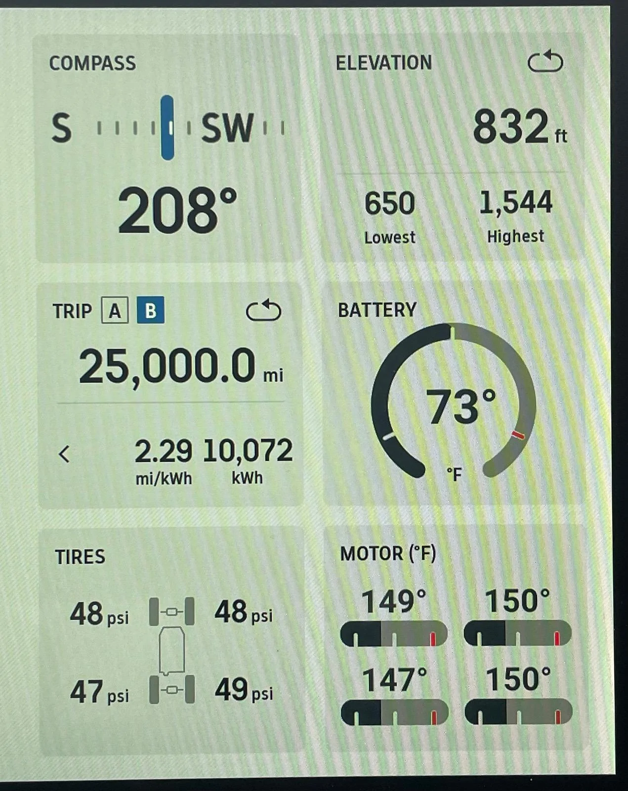 Rivian R1T R1S 25k miles, 17 months, 10K kwh on original factory 21" tires IMG_3800