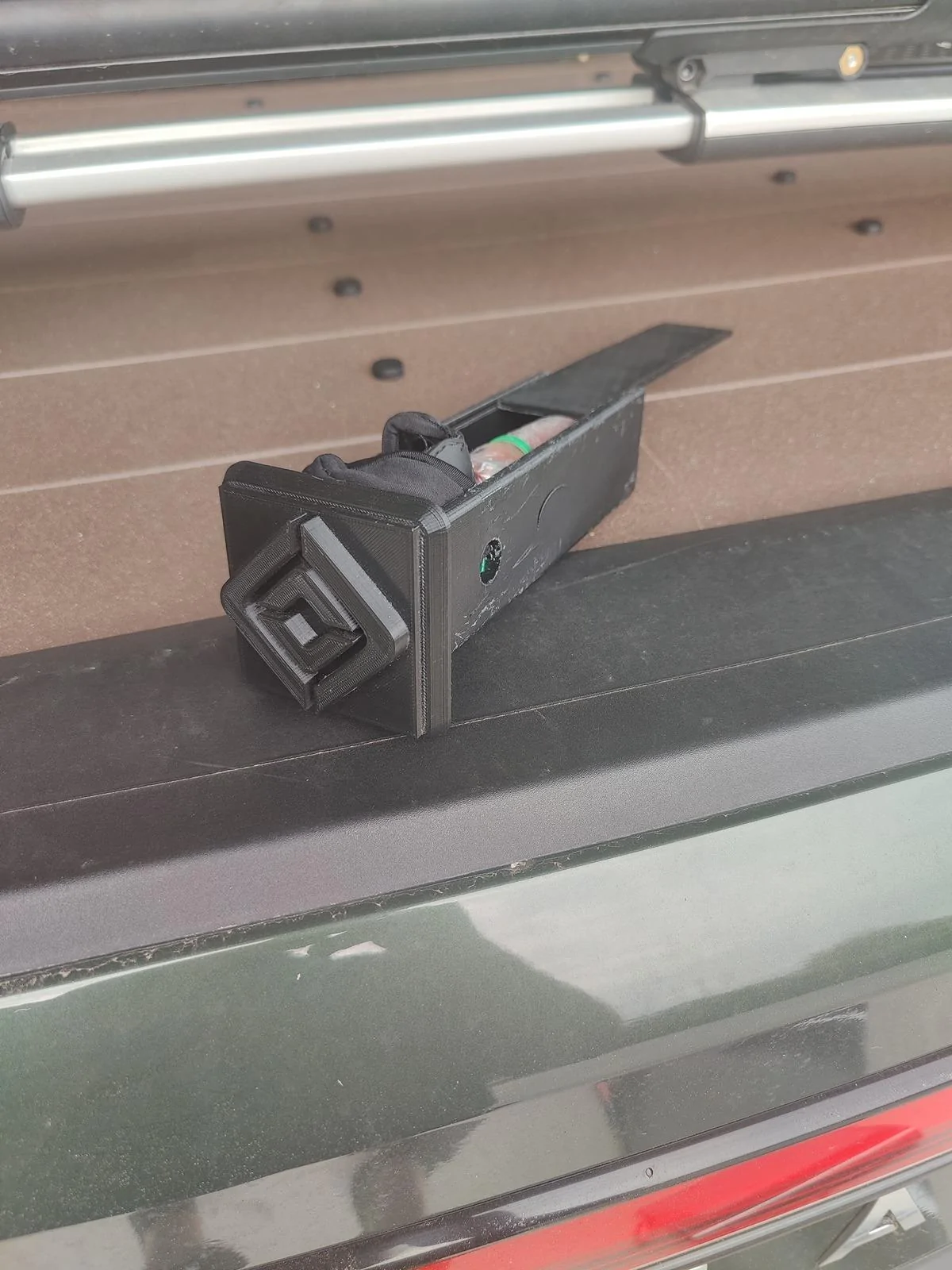Rivian R1T R1S 3D Printed Hitch Receiver Box for tools / storage [STL files] + larger version update! IMG_20240323_081905