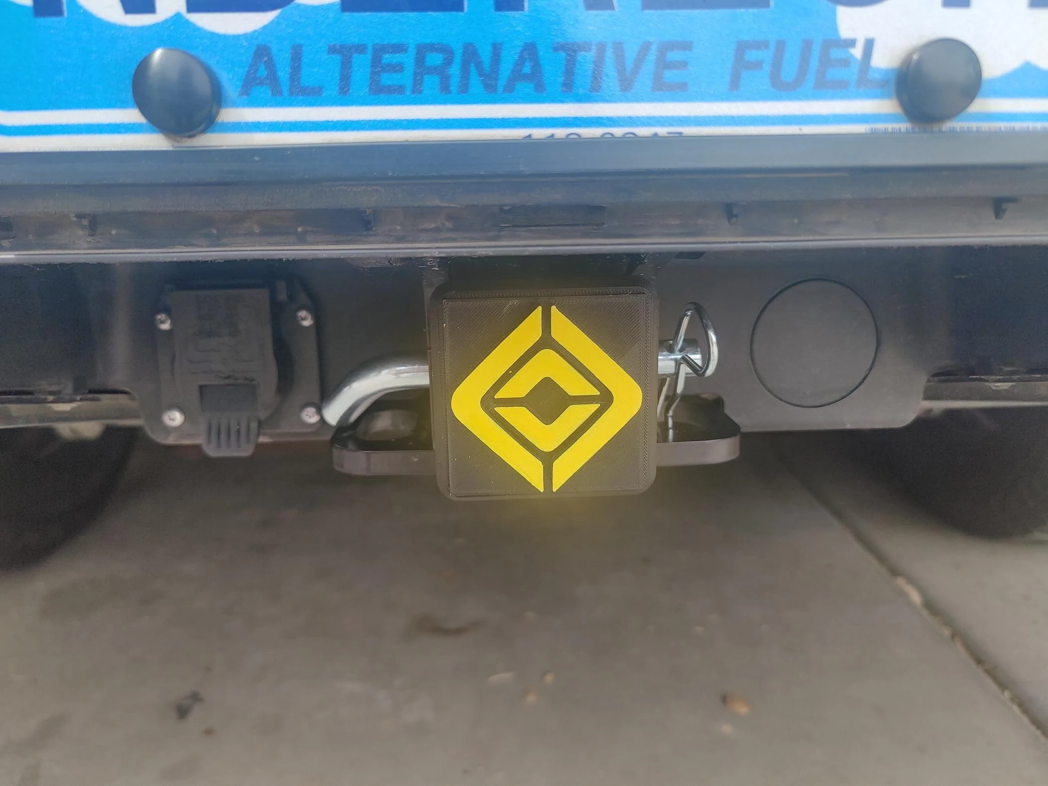 Rivian R1T R1S 3D Printed Hitch Receiver Box for tools / storage [STL files] + larger version update! IMG_20240323_110624