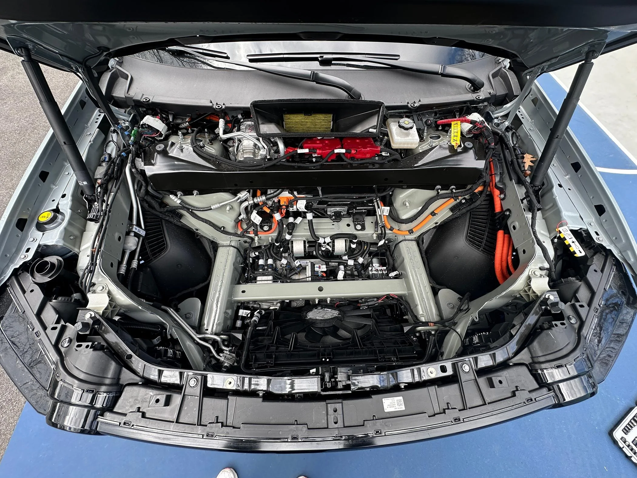 Rivian R1T R1S Horn Upgrade (Passenger Side) by RealWheelsEV -- install instructions, before & after video sound clips IMG_9621 2