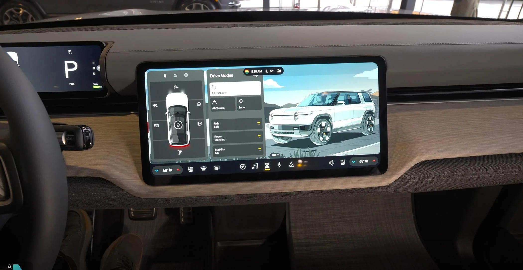 Rivian R1T R1S Future R1 Software Updates Preview (captured from R2) 1000384370
