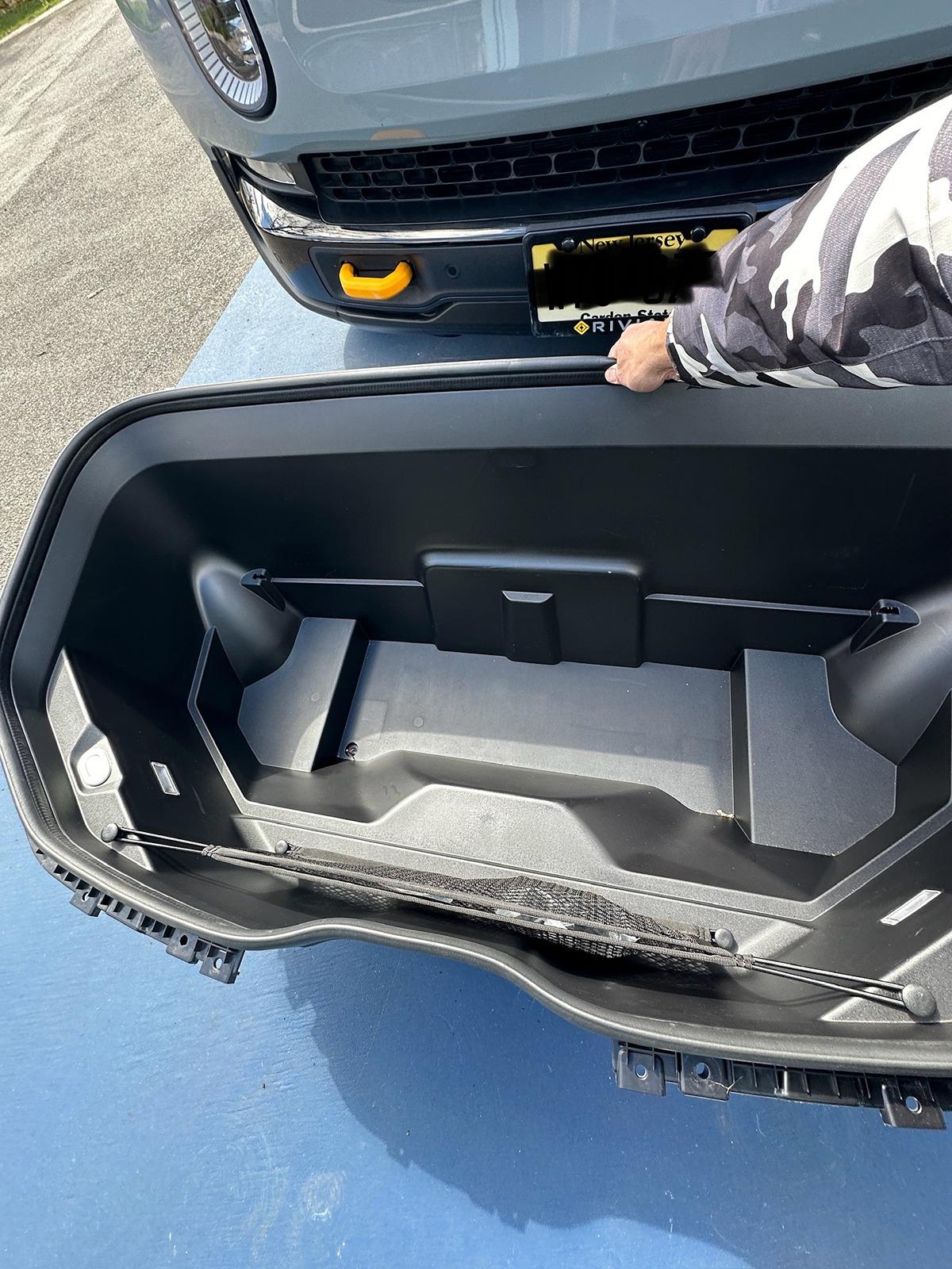 Rivian R1T R1S Horn Upgrade (Passenger Side) by RealWheelsEV -- install instructions, before & after video sound clips IMG_9635 2