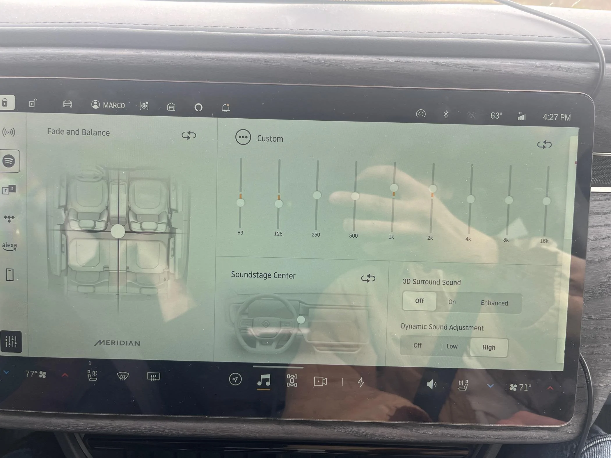 Rivian R1T R1S How to Improve a Rivian R1T's Meridian Sound System w/ Simple EQ Changes (Equipment Measured Tests & Results) + Comparison to Elevation System IMG_6967