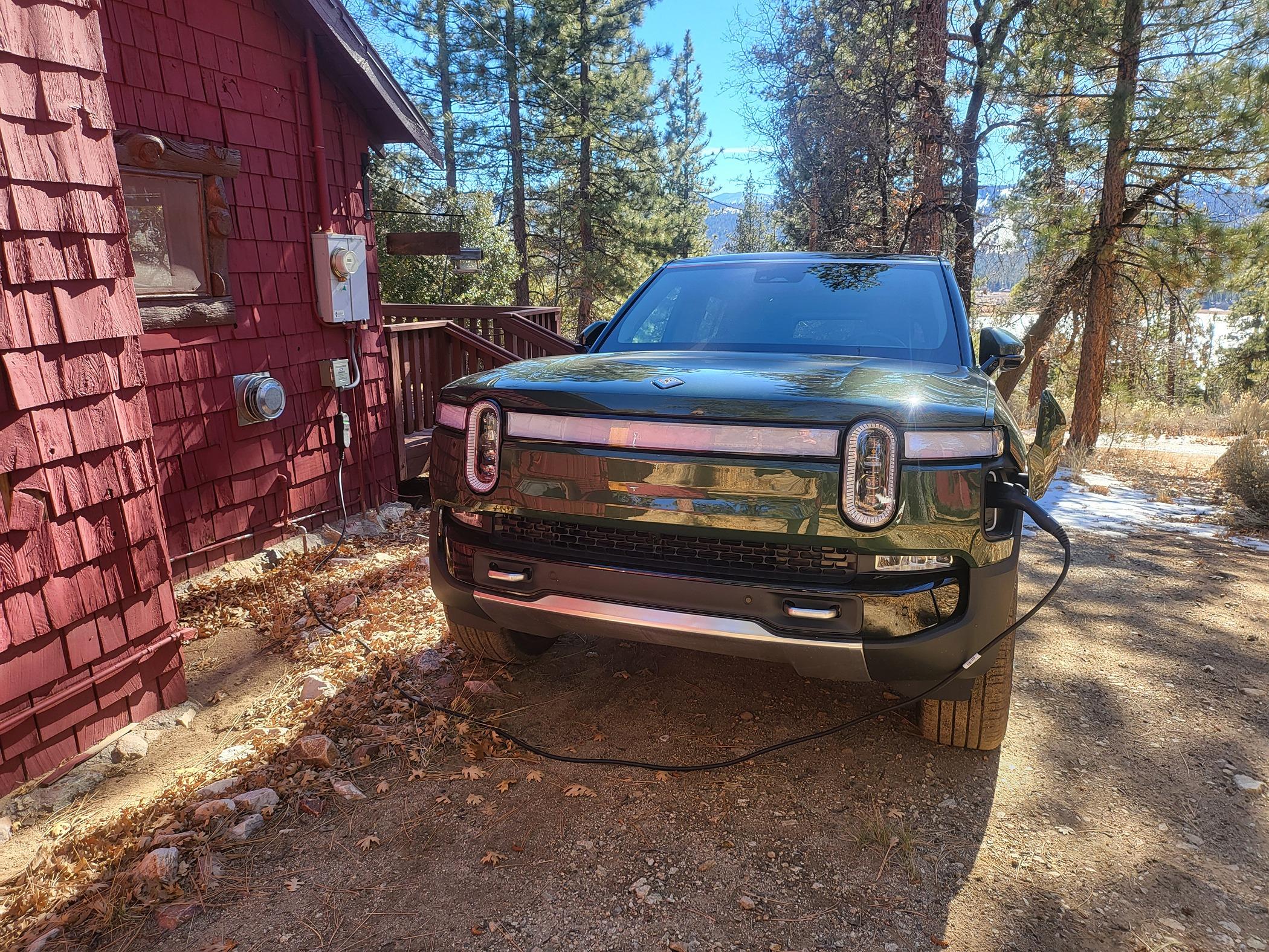 Rivian R1T R1S Show off your Level 2 Home Charger installs here 20240114_121549