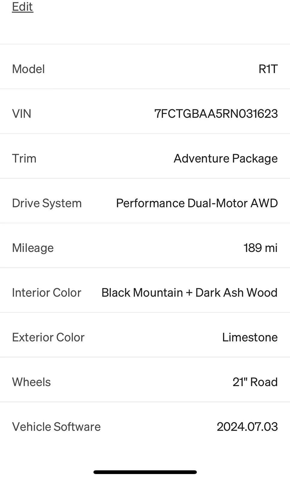 Rivian R1T R1S Performance Dual missing Sport Mode IMG_4512