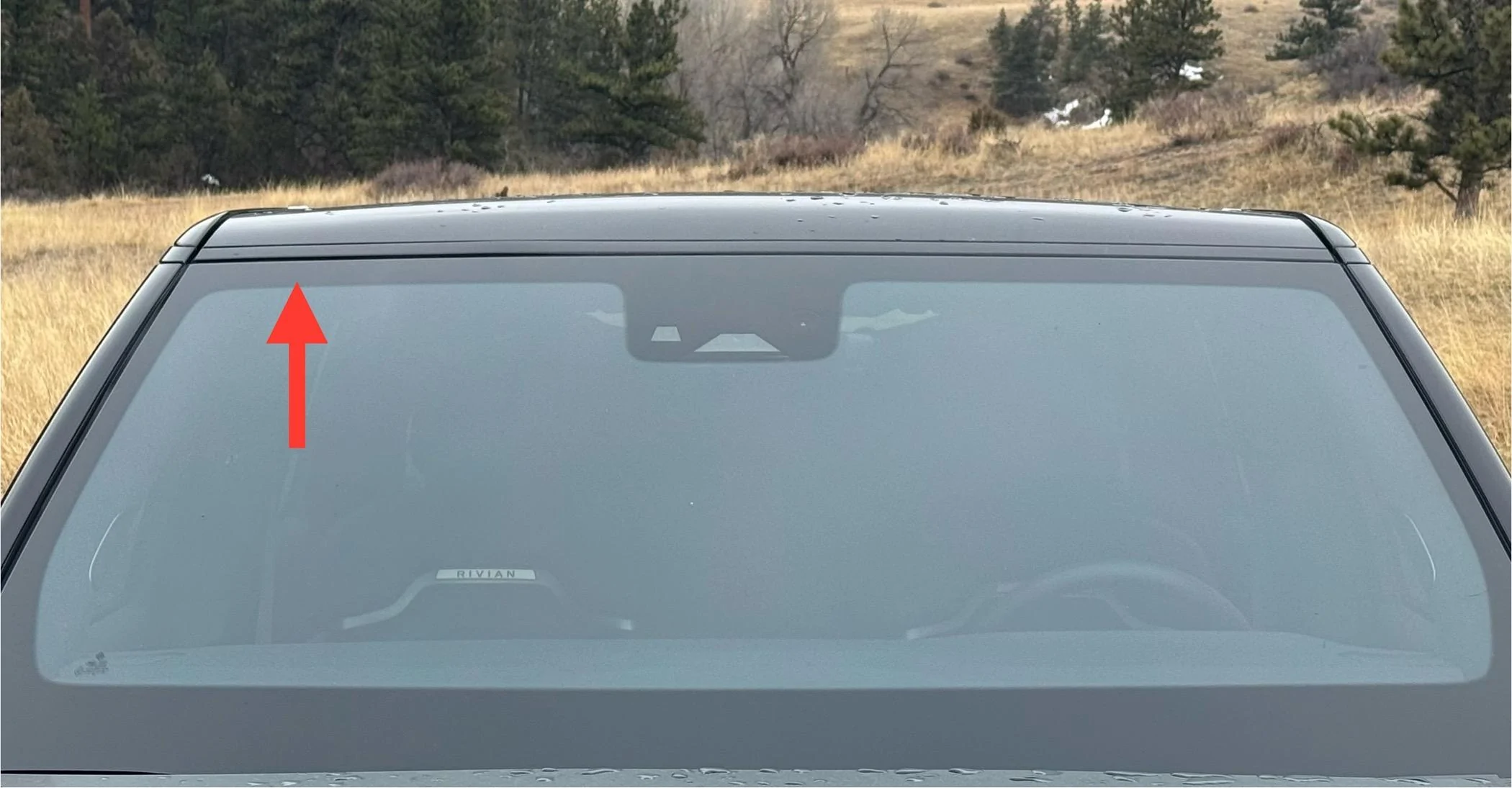 Rivian R1T R1S Crooked Windshield - Wind Noise? IMG_0307