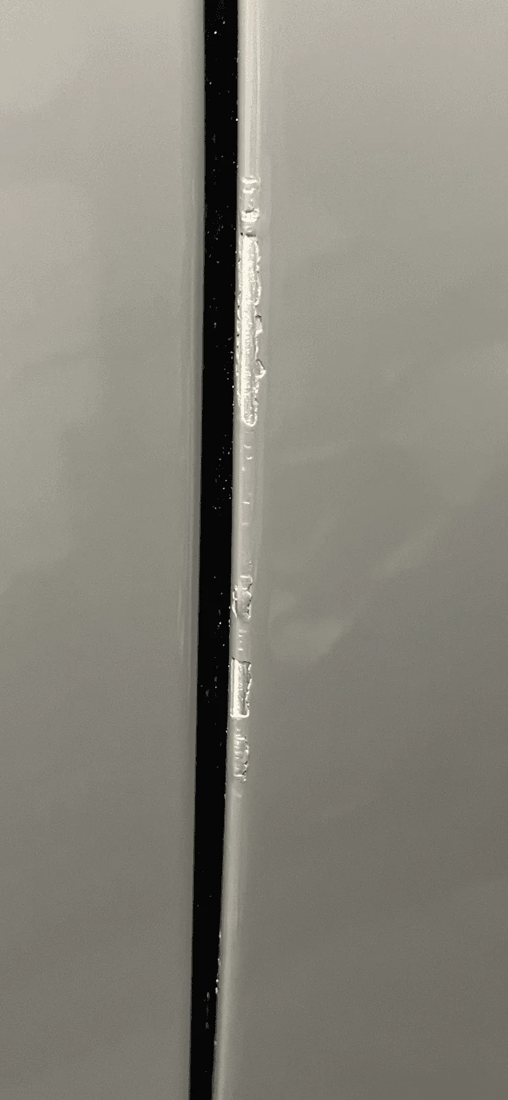 Rivian R1T R1S New R1S paint damage IMG_5294